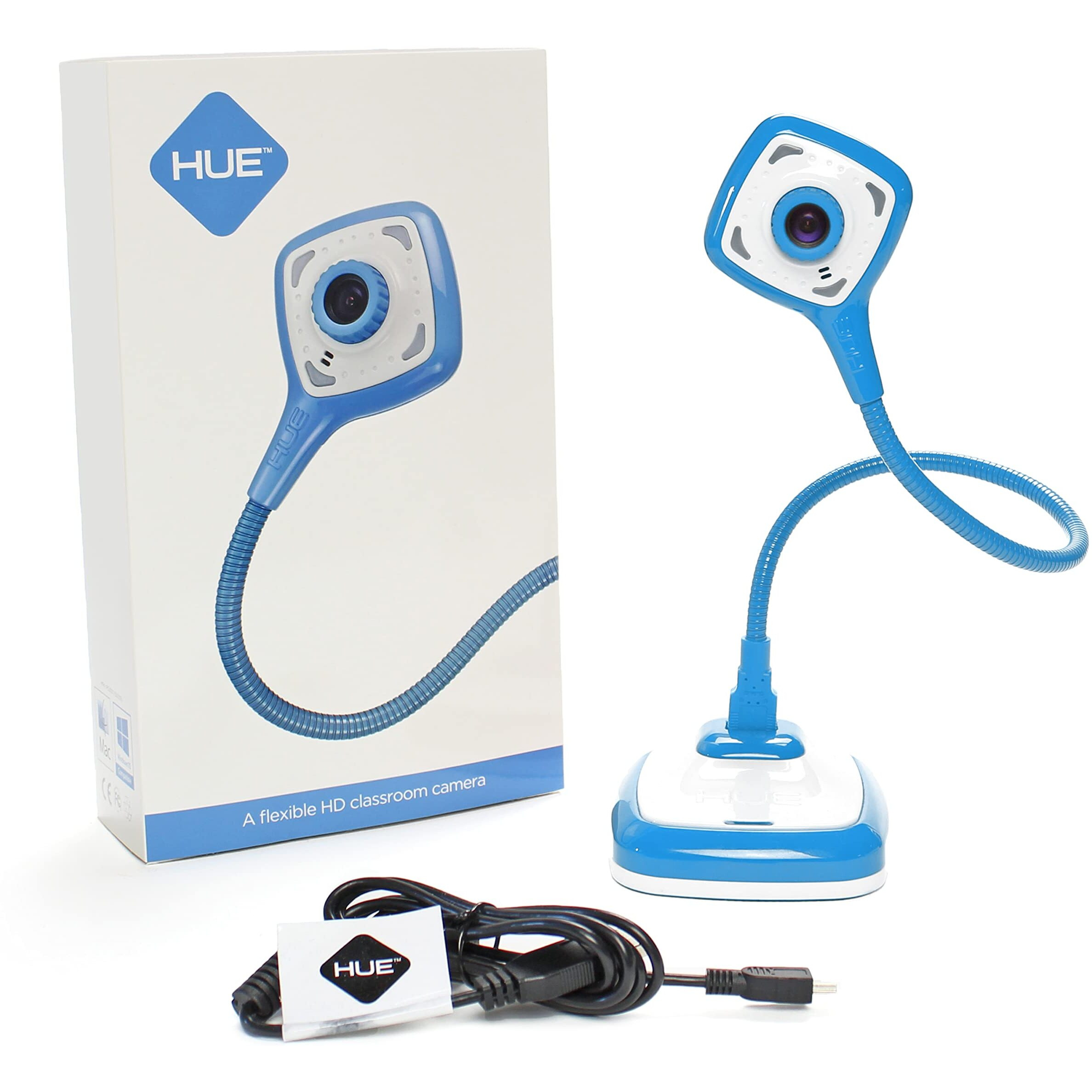 Hue Hd Pro Flexible Usb Video And Document Camera (Blue)