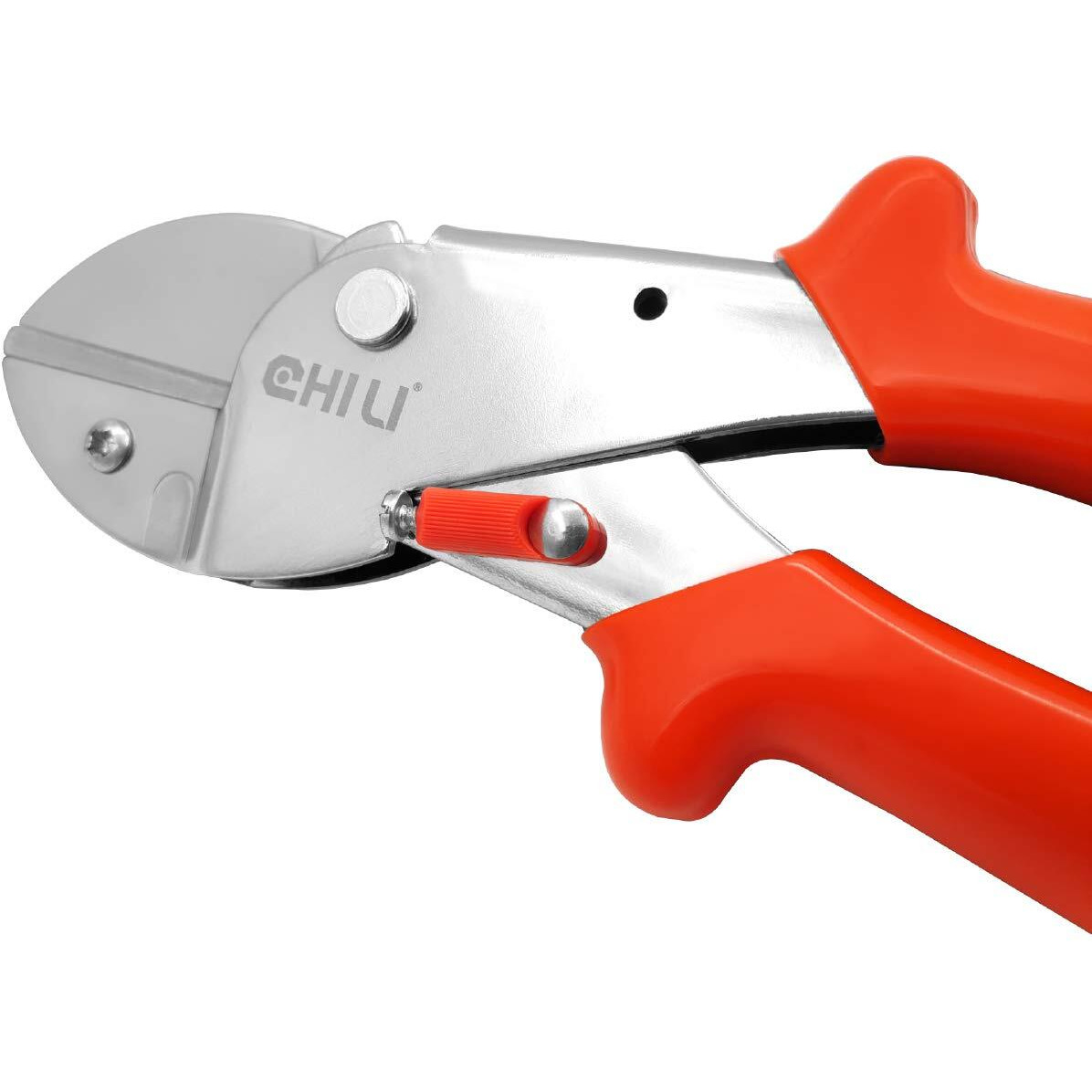 Chili Tools 7"" Pruning Shears With Sk-5 Blades, Bypass Anvil Pruner, Hand Pruner, Clippers For Gardening Tools, Hi-Leverage Type (  17Mm), Made In Taiwan