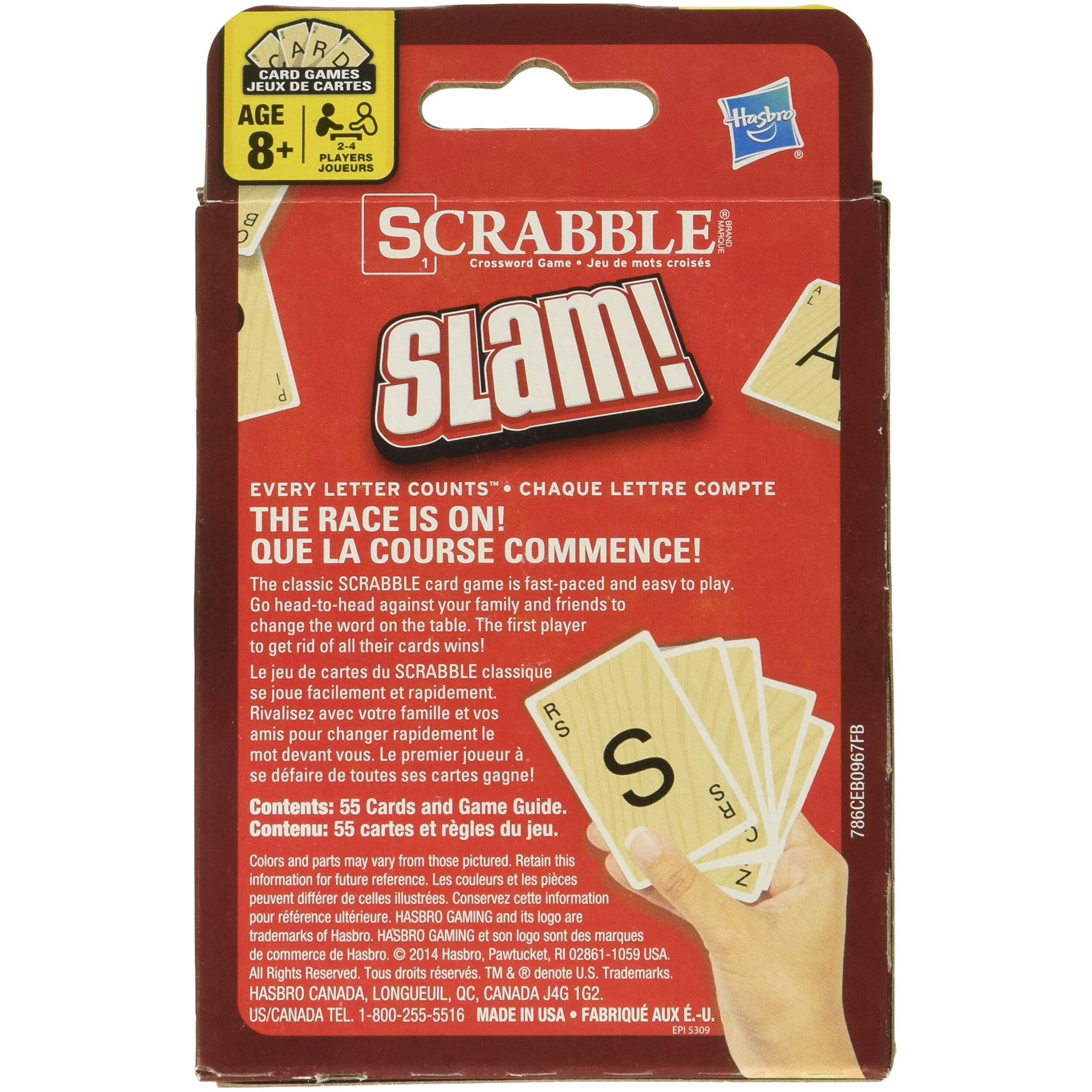 Gaming Scrabble Slam Card Game