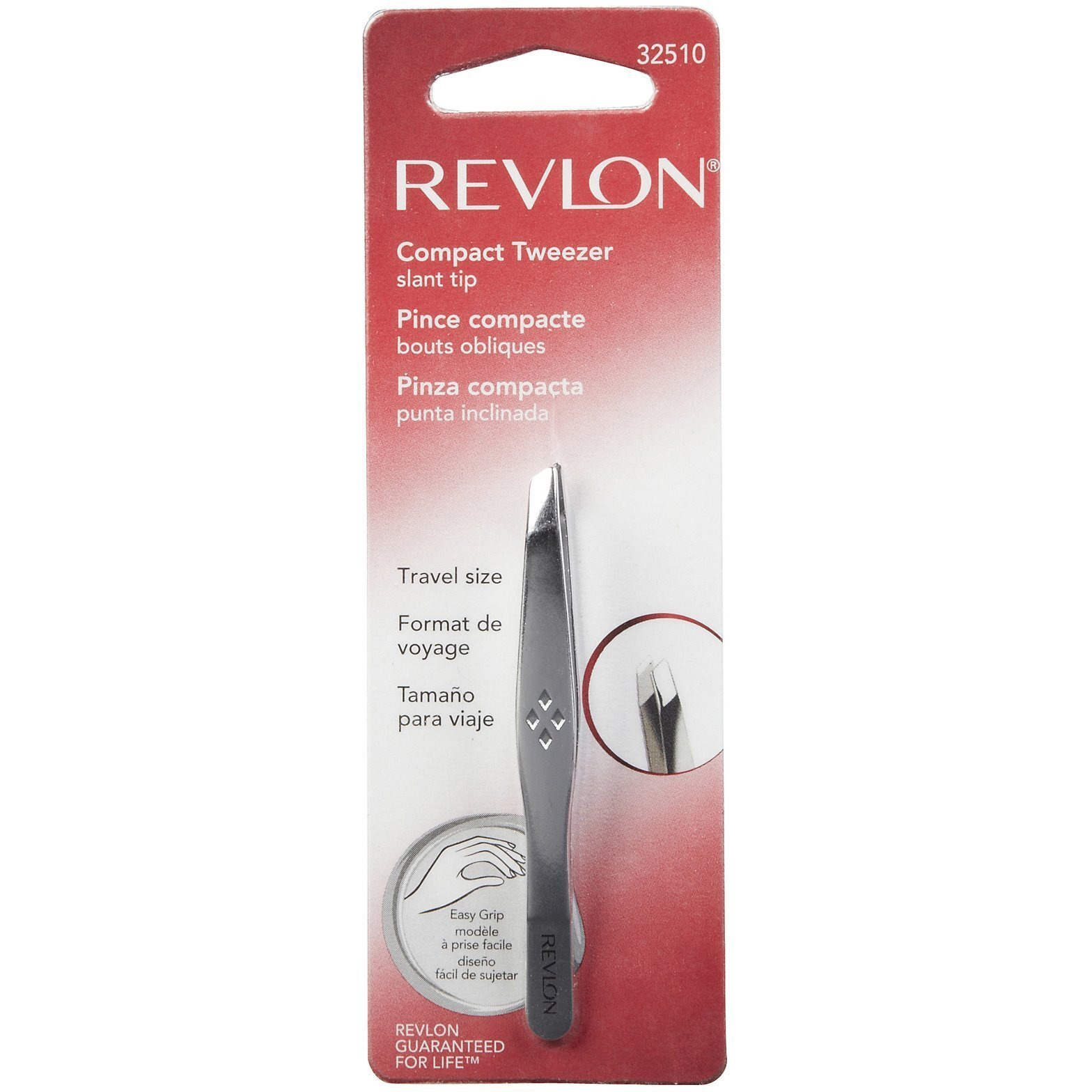 Revlon Slant Tip Tweezer 1 Ea