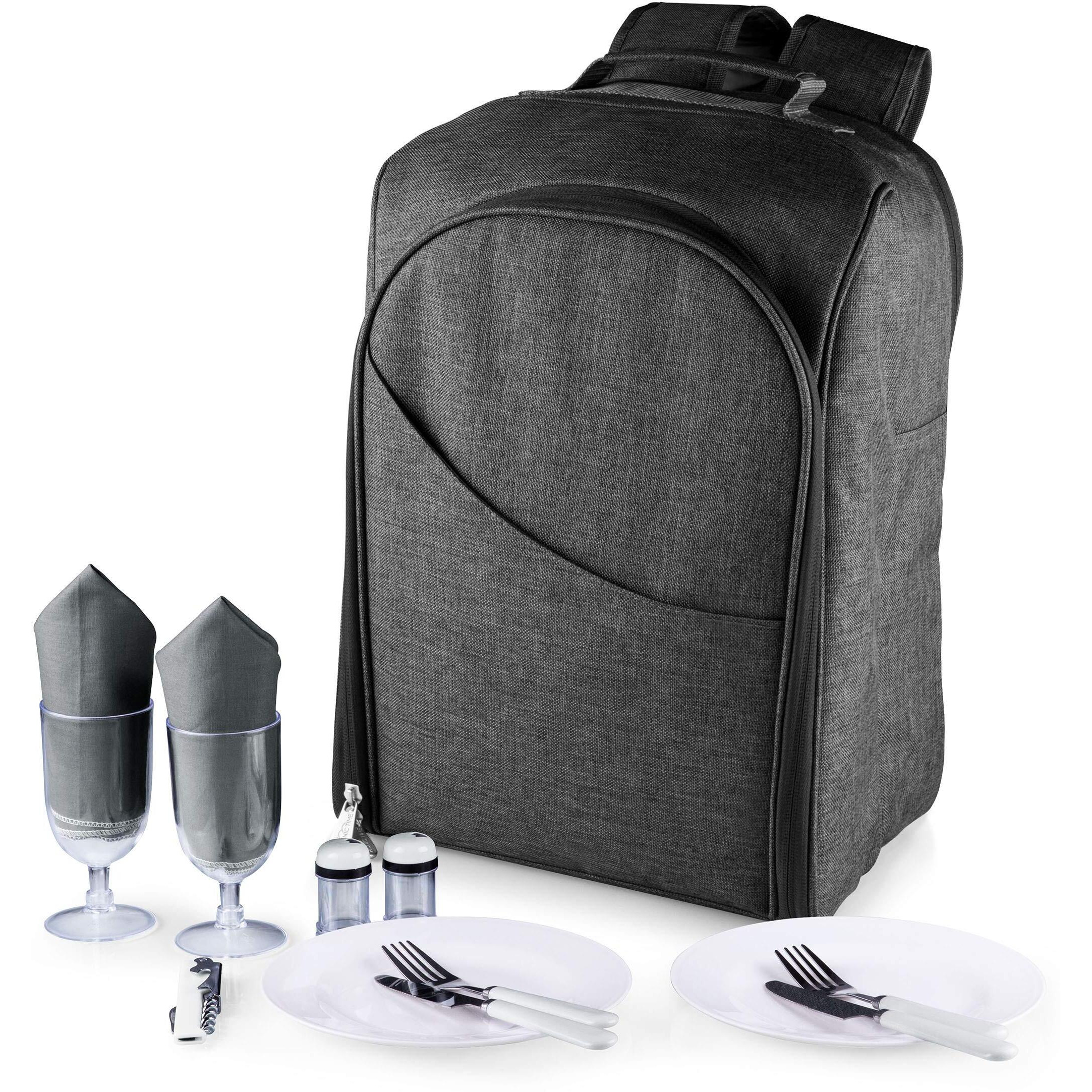 Picnic Time 'Pt-Colorado' Insulated Backpack Cooler, Grey