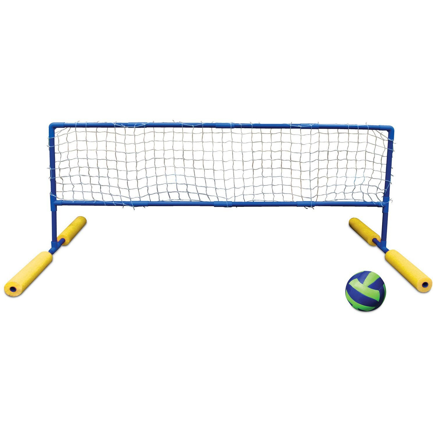 Poolmaster 72706 Water Volleyball Game, Blue, 70"" Wide X 18"" High, Recommended For Ages 8+, Polyvinyl Chloride (Pvc)