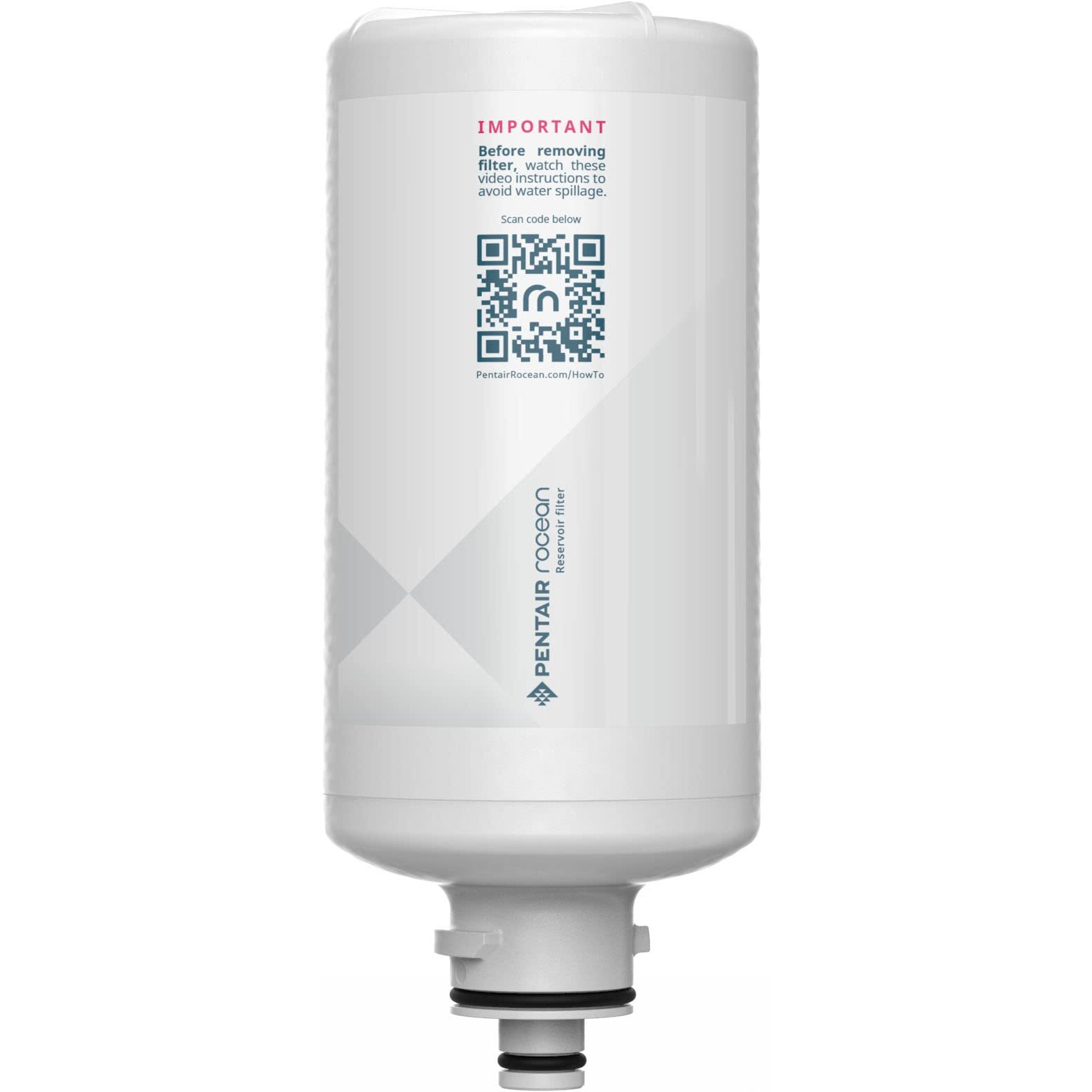 Pentair Rocean Reservoir Replacement Filter Cartridge For Rocean Countertop Tap Water Filter System