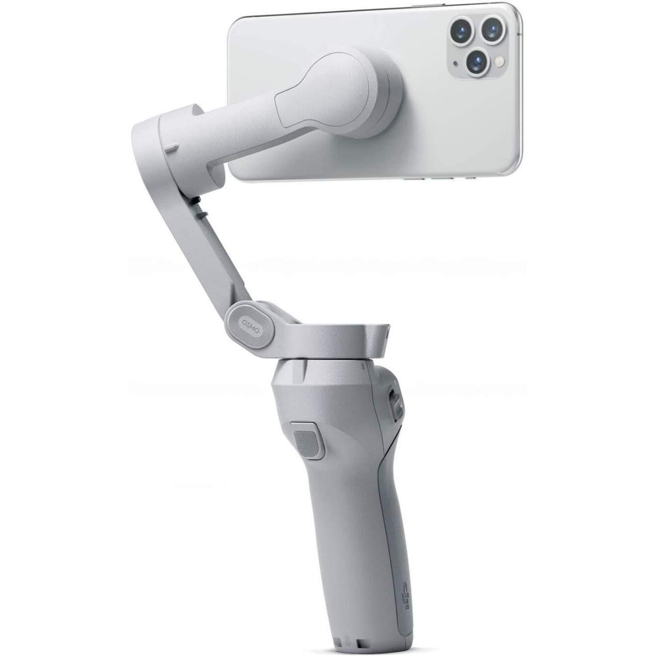 Dji Om 4 - Handheld 3-Axis Smartphone Gimbal Stabilizer With Grip, Tripod, Gimbal Stabilizer Ideal For Vlogging, Youtube, Live Video, Phone Stabilizer Compatible With Iphone And Android