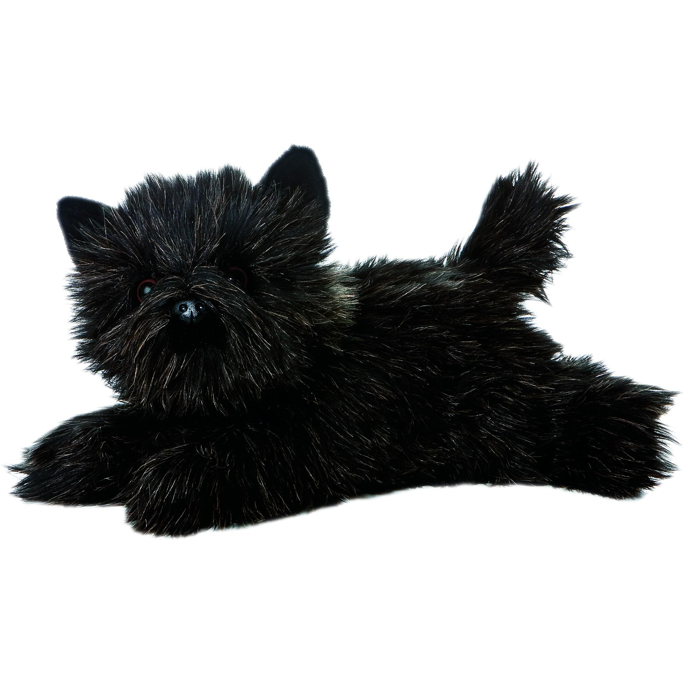 Aurora Adorable Flopsie Toto Stuffed Animal - Playful Ease - Timeless Companions - Brown 12 Inches