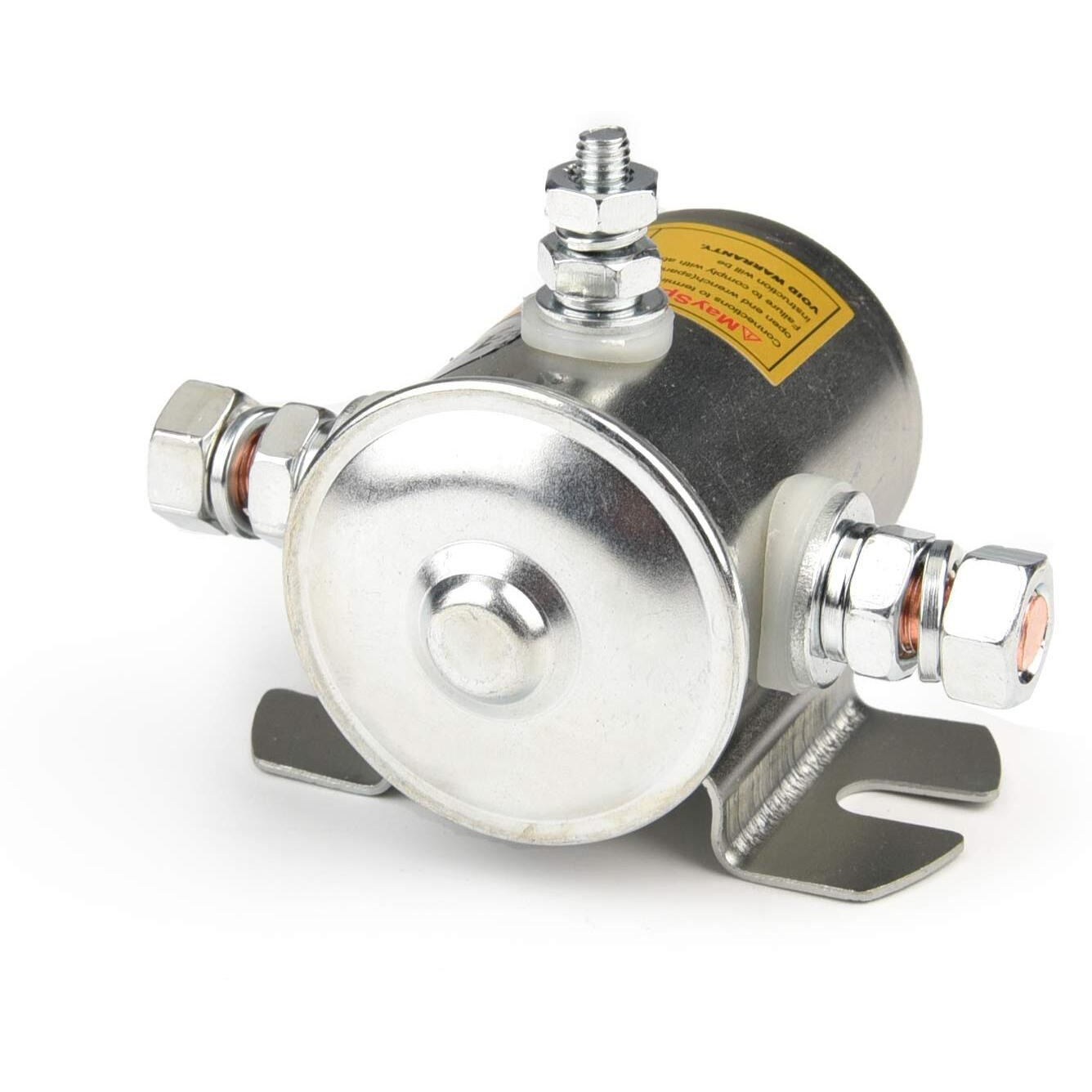 Mayspare Max Transient 200A Trombetta 12V Solenoid Relay 3 Terminal Heavy Duty Winch Marine 24106 Spst 12 Volt Solenoid