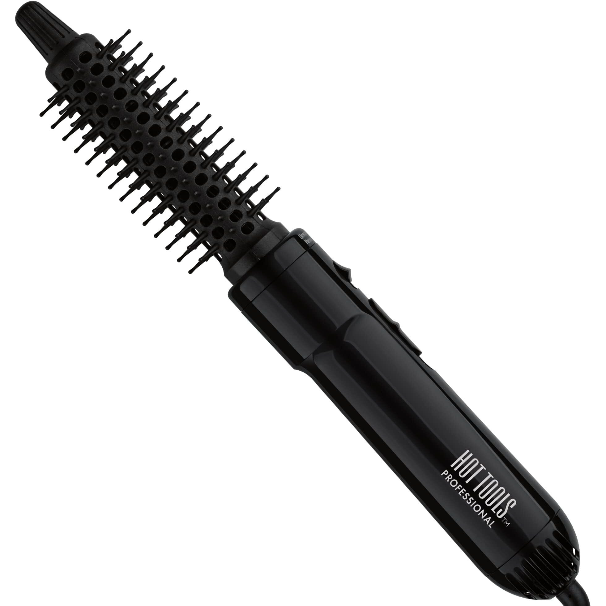 Hot Tools Pro Artist Hot Air Styling Brush | Style, Curl And Touch Ups (1   ) Black