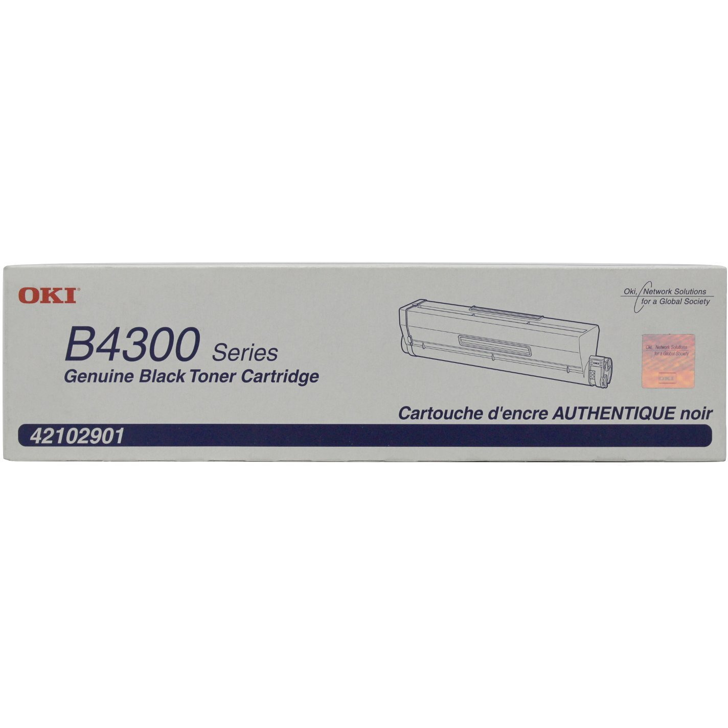 Oki 42102901 Oem Toner - B4300 4350 Series High Yield Toner (6000 Yield) Oem