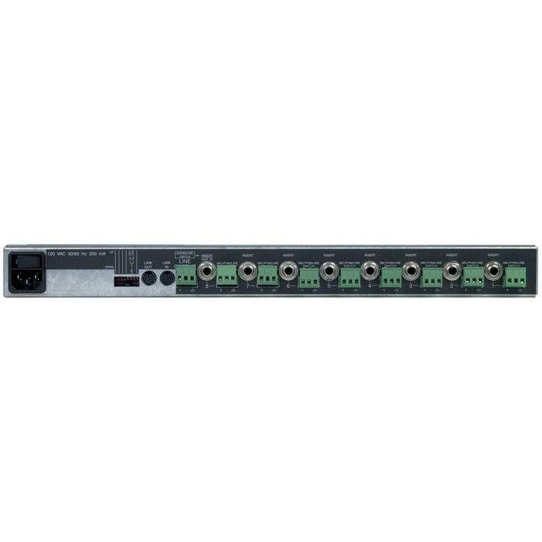 Shure Scm800 Eight Channel Microphone Mixer With 48V Phantom Power, Designed For Sound Reinforcement, General Audio Recording And Audio-Visual Systems
