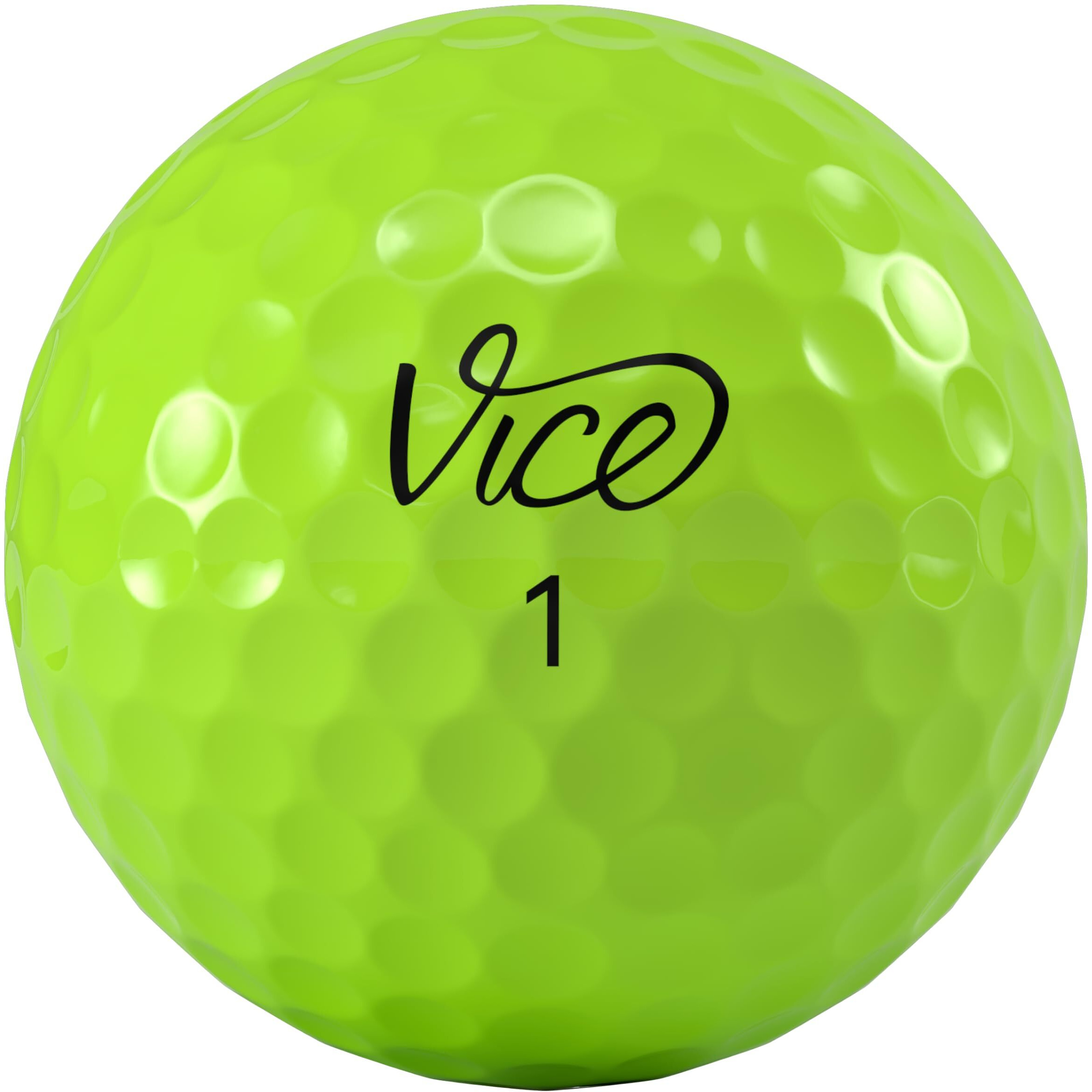 Vice Pro Soft Golf Balls, Lime (One Dozen)