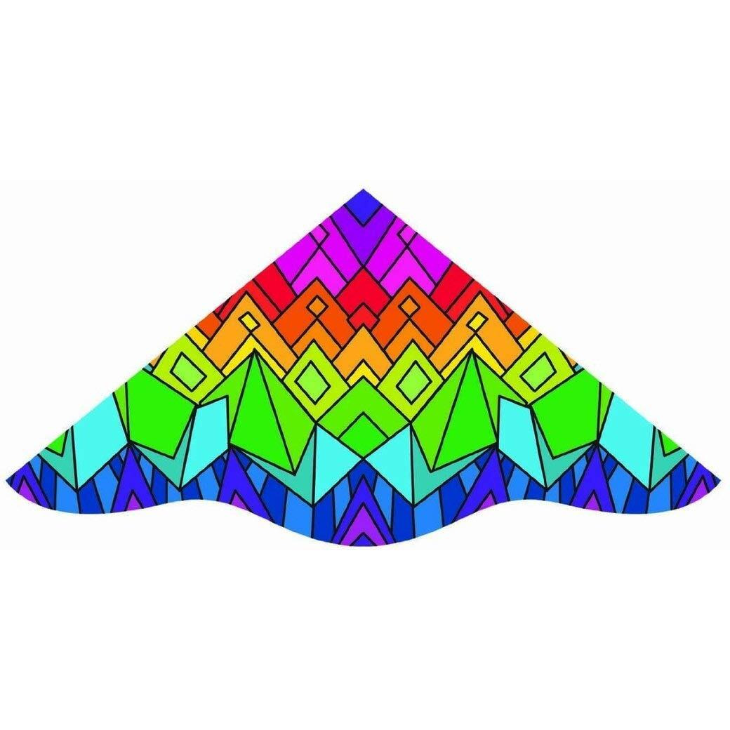 Dlx Delta 42-Inches Nylon Delux Delta KiteCrystal