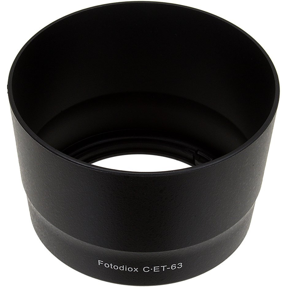 Fotodiox Lens Hood Replacement For Et-63 Compatible With Ef-S 55-250Mm F/4-5.6 Is Stm Lens
