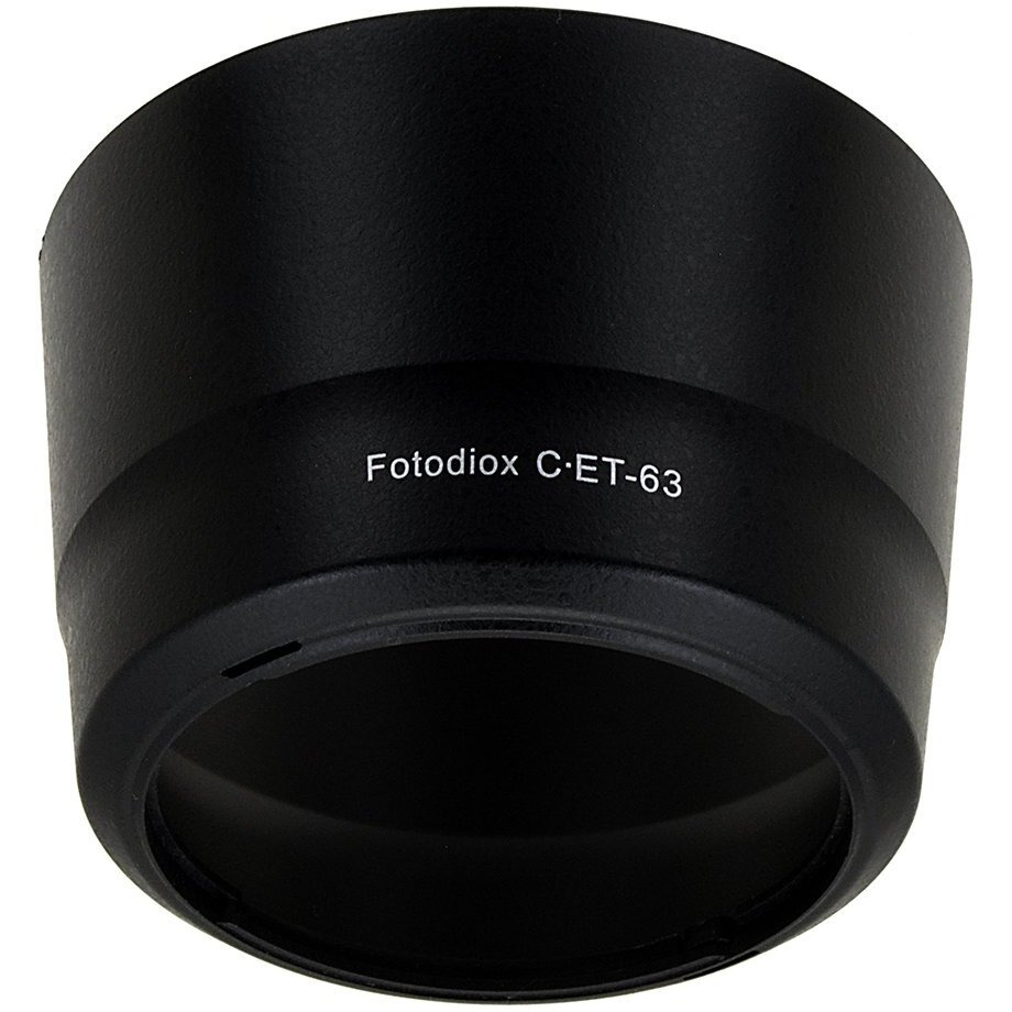 Fotodiox Lens Hood Replacement For Et-63 Compatible With Ef-S 55-250Mm F/4-5.6 Is Stm Lens
