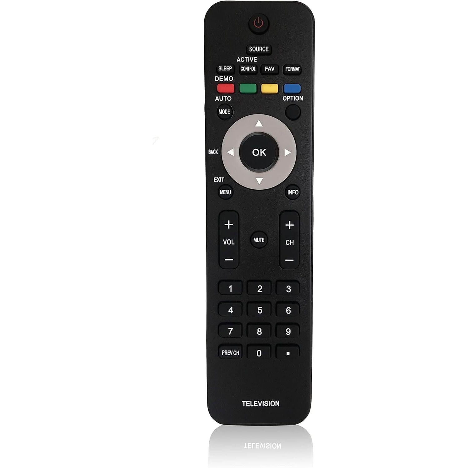Replacement Remote Control For Philips 52Pfl7403 52Pfl7403D 42Pfl7403 42Pfl7403D 42Mf438B 42Mf438B/27 42Mf438B/F7 Lcd Tv