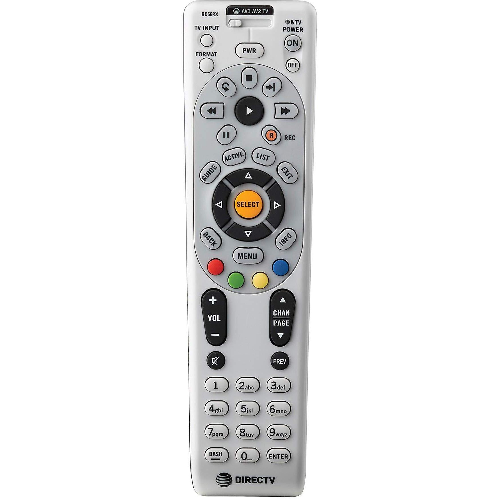 2 Pack - Directv Rc66Rx Ir/Rf Remote Control