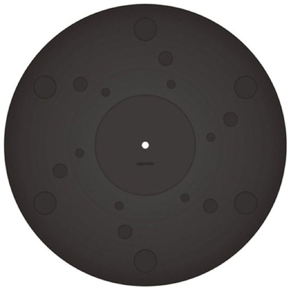 Oyaide Br-12 Turntable Mat (Includes A Strobo Disc And Overhang Gauge)