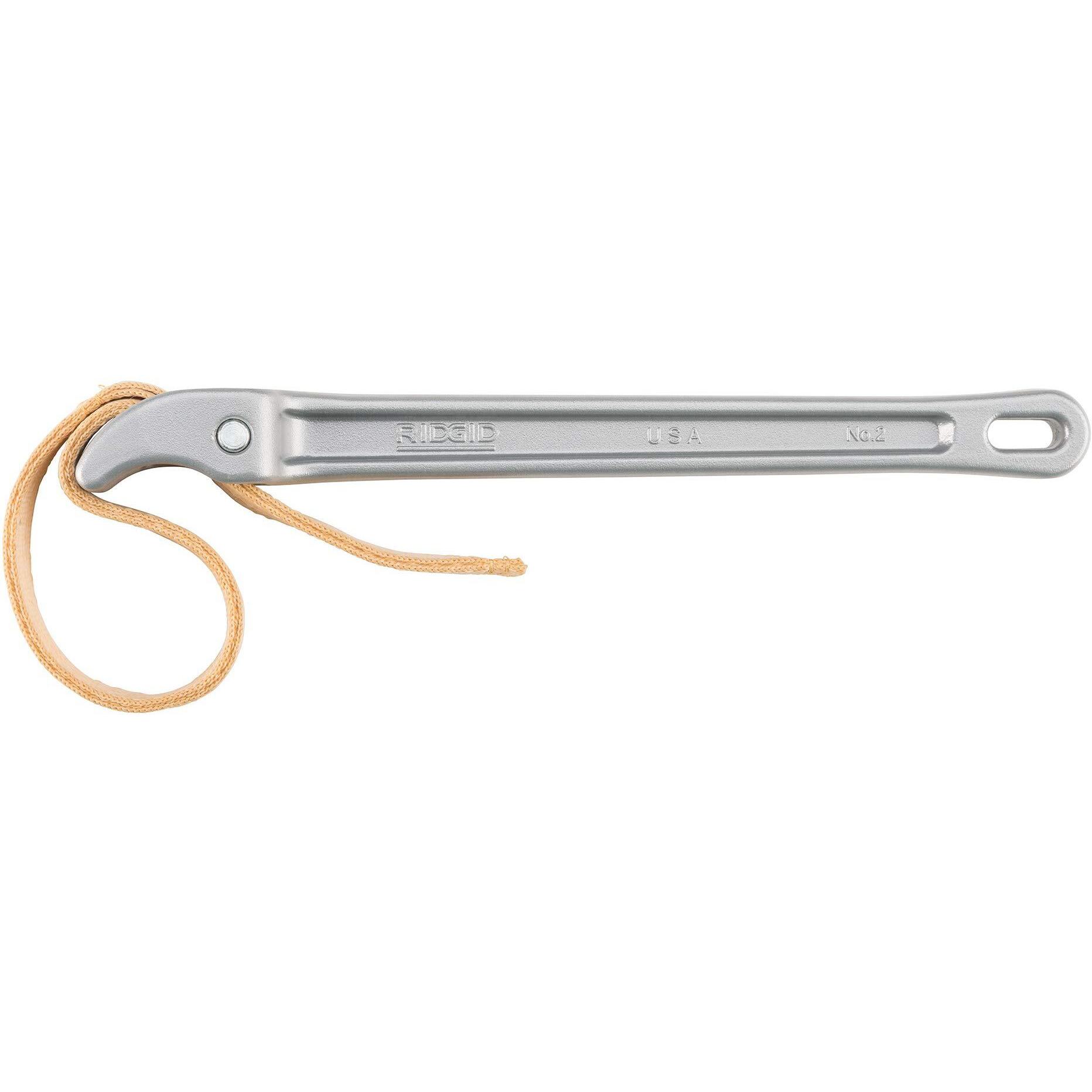 Ridgid 31340 Model 2 Strap Wrench, 2-Inch Capacity Adjustable Strap Wrench