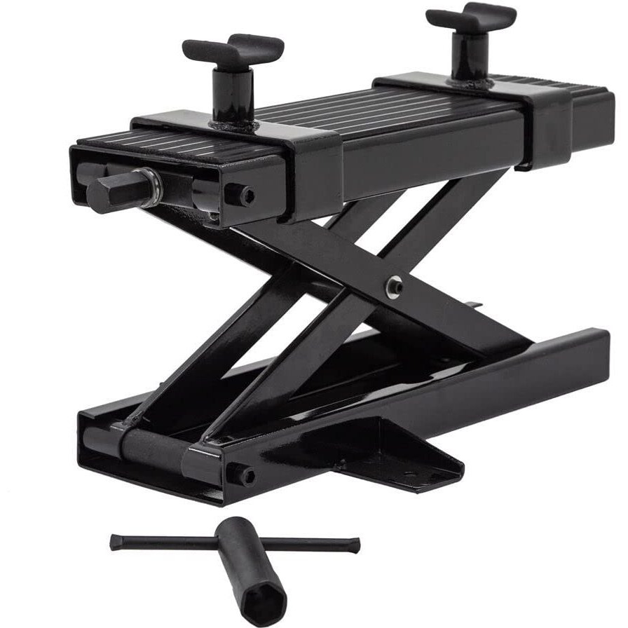 Black Widow Mc-Jack Steel Motorcycle Jack, 1100 Pound Capacity