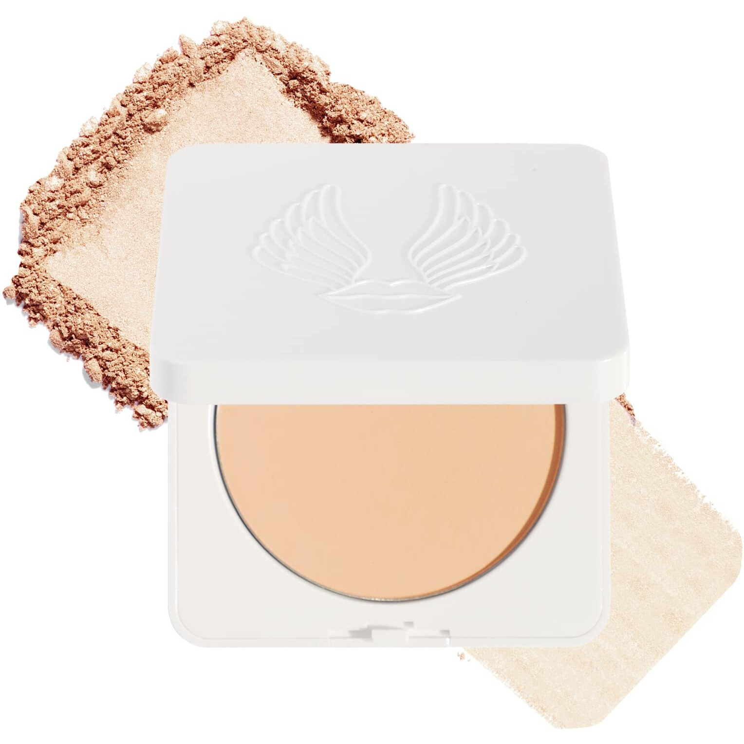 True + Luscious Sheer Halo Complexion Powder - Natural Matte Finish Foundation, Sheer To Medium Coverage - Clean, Vegan And Cruelty Free Powder Foundation - 0.32 Oz