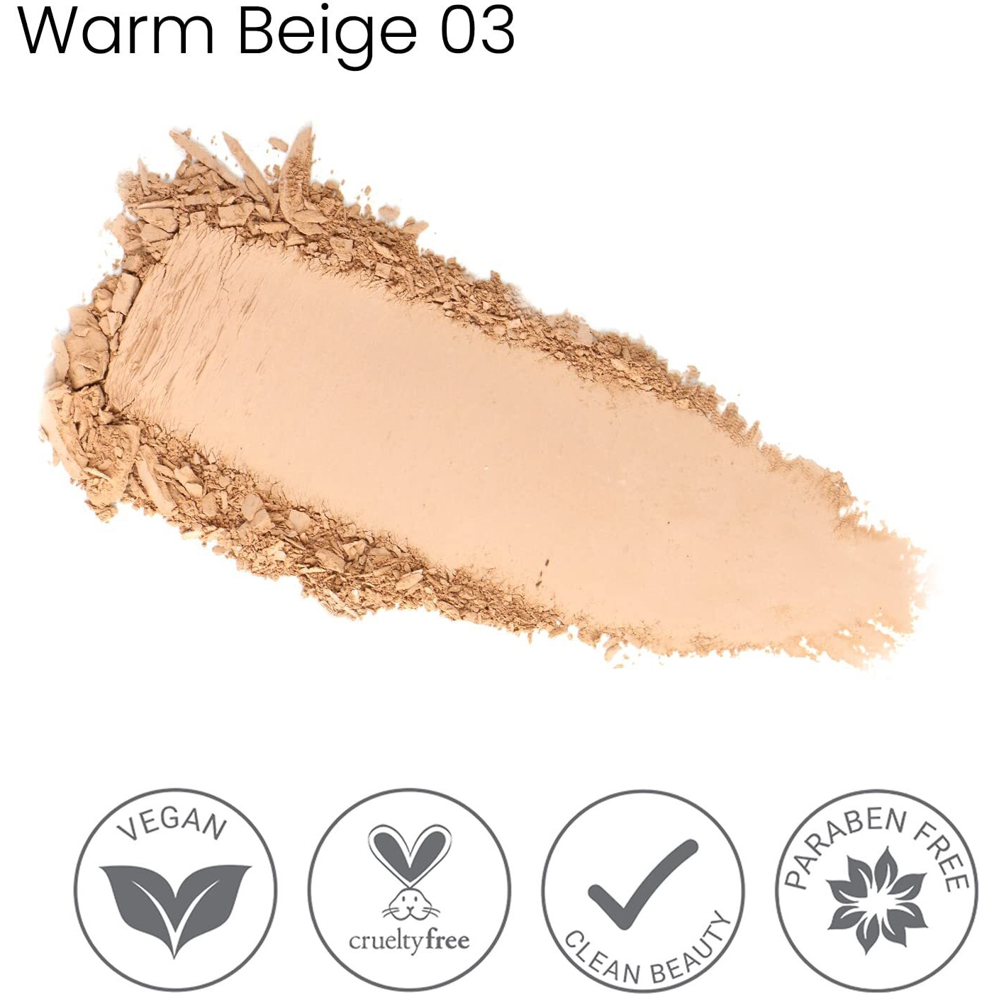 True + Luscious Sheer Halo Complexion Powder - Natural Matte Finish Foundation, Sheer To Medium Coverage - Clean, Vegan And Cruelty Free Powder Foundation - 0.32 Oz