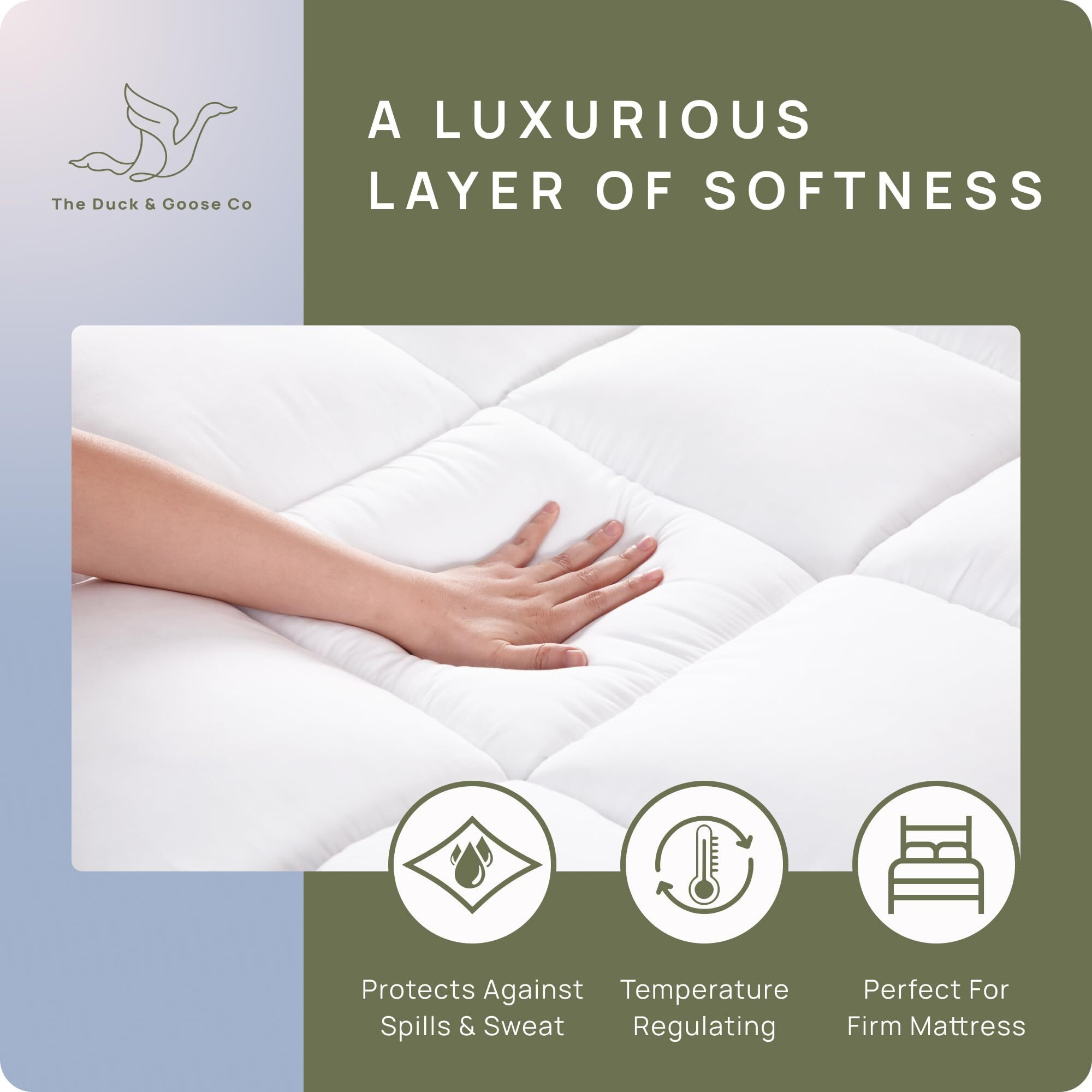 Plush Extra Thick Mattress Topper Queen For Softening Firm Mattress, Breathable Cooling Mattress Pillow Top Bed Topper For Back Pain & Sleep Comfort, Overfilled Mattress Pad, Fit To 6   -22    Mattress