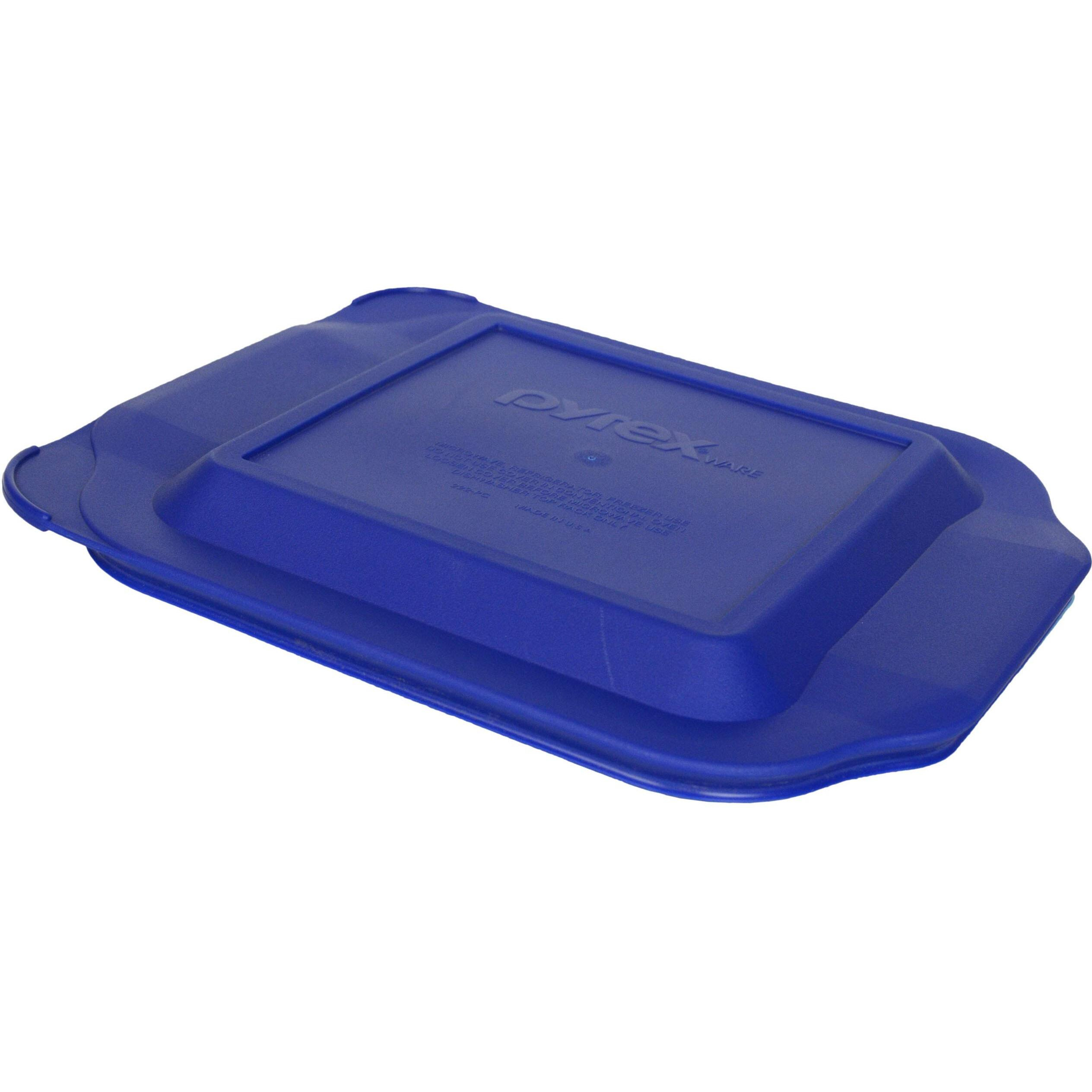 Pyrex 222-Pc 2Qt Blue Lid