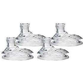 Nuby Super Spout No Spill Replacement Spouts, Clear, 4 Count (Pack Of 2)