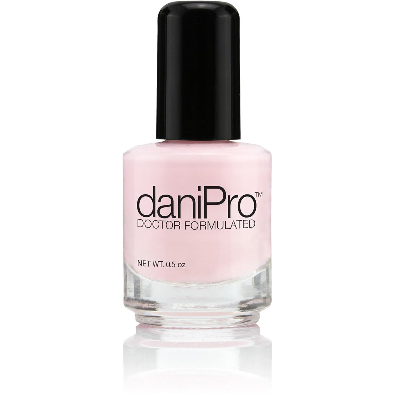 Danipro Doctor Formulated Nail Polish Love Is All Pink Fingernail Polish & Toenail Polish, 0.5 Oz With Undecylenic Acid, Biotin & Vitamins - Vegan Formula For Healthy Nails - Manufactured In The Usa