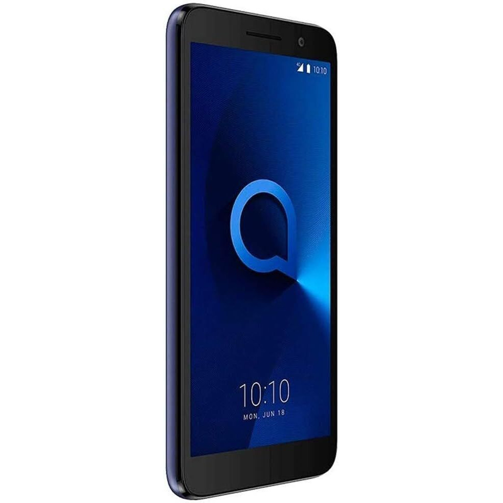 Alcatel 1 (16Gb) 5.0"" Full View Display, Removable Battery, Fm Radio, Dual Sim Gsm Unlocked Us & Global 4G Lte International Version 5033E (Bluish Black)