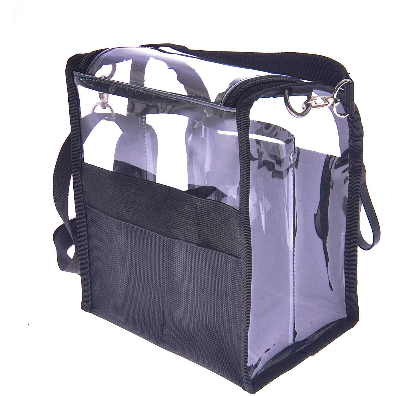 Jula Vance Trave Medium Makeup Brush Buddy Makeup Brush Holder Bag Cosmetic Kits Beauty Accessories Storage Organizer Bag With 4 Dividers & Shoulder Straps