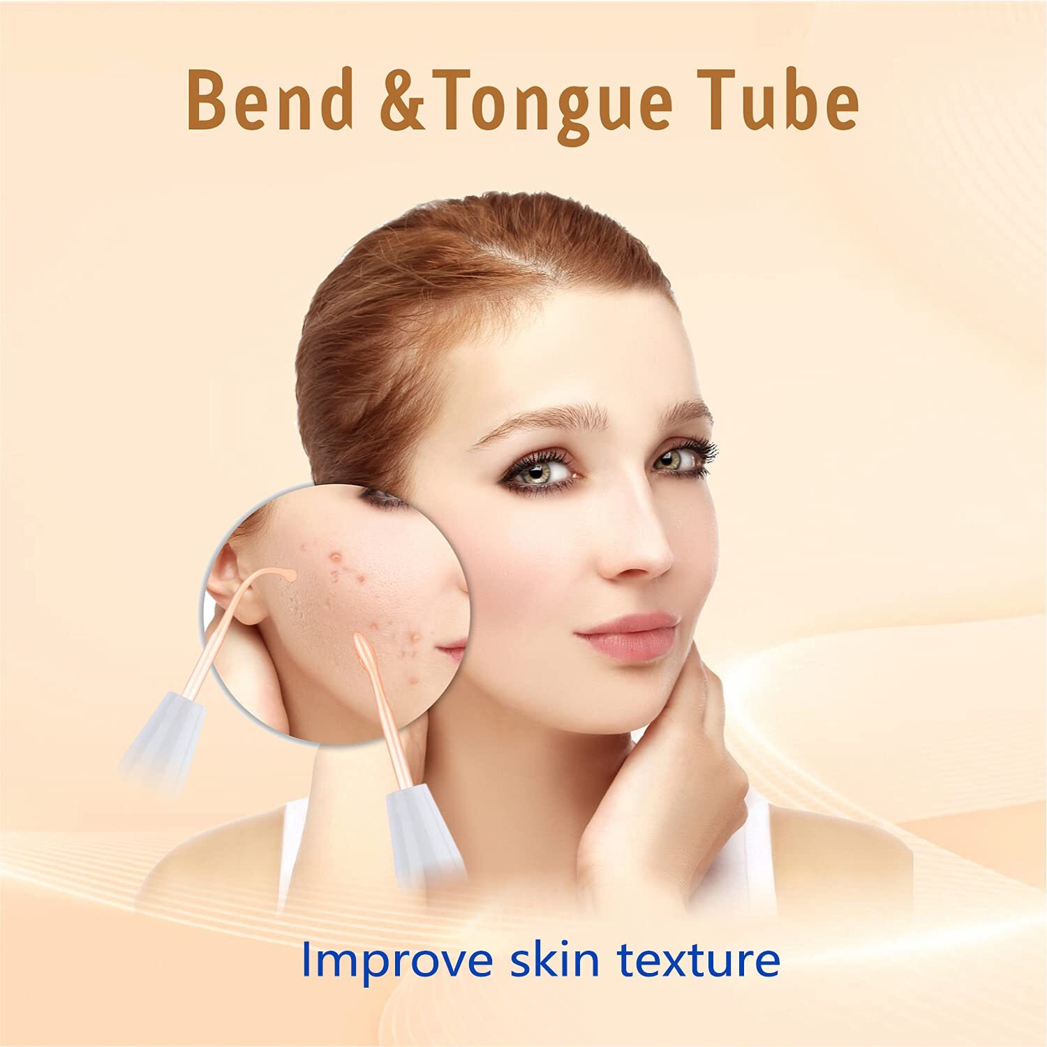 Quiet&Far High Frequency Facial Machine Skin Care Tool For Face Skin Care High Frequency Facial Wand Device With 4 Tubes