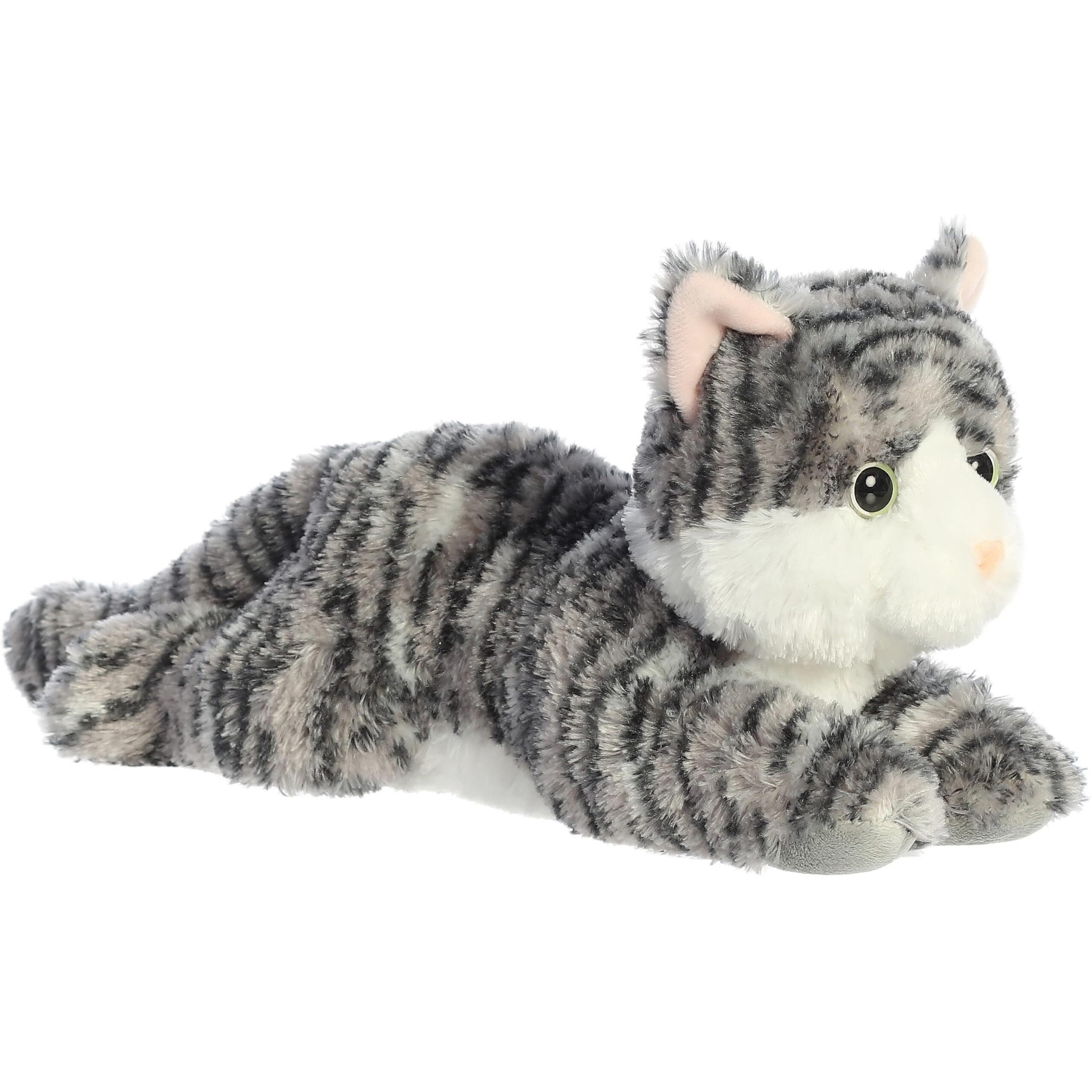 Aurora Adorable Flopsie Lily Stuffed Animal - Playful Ease - Timeless Companions - Gray 12 Inches