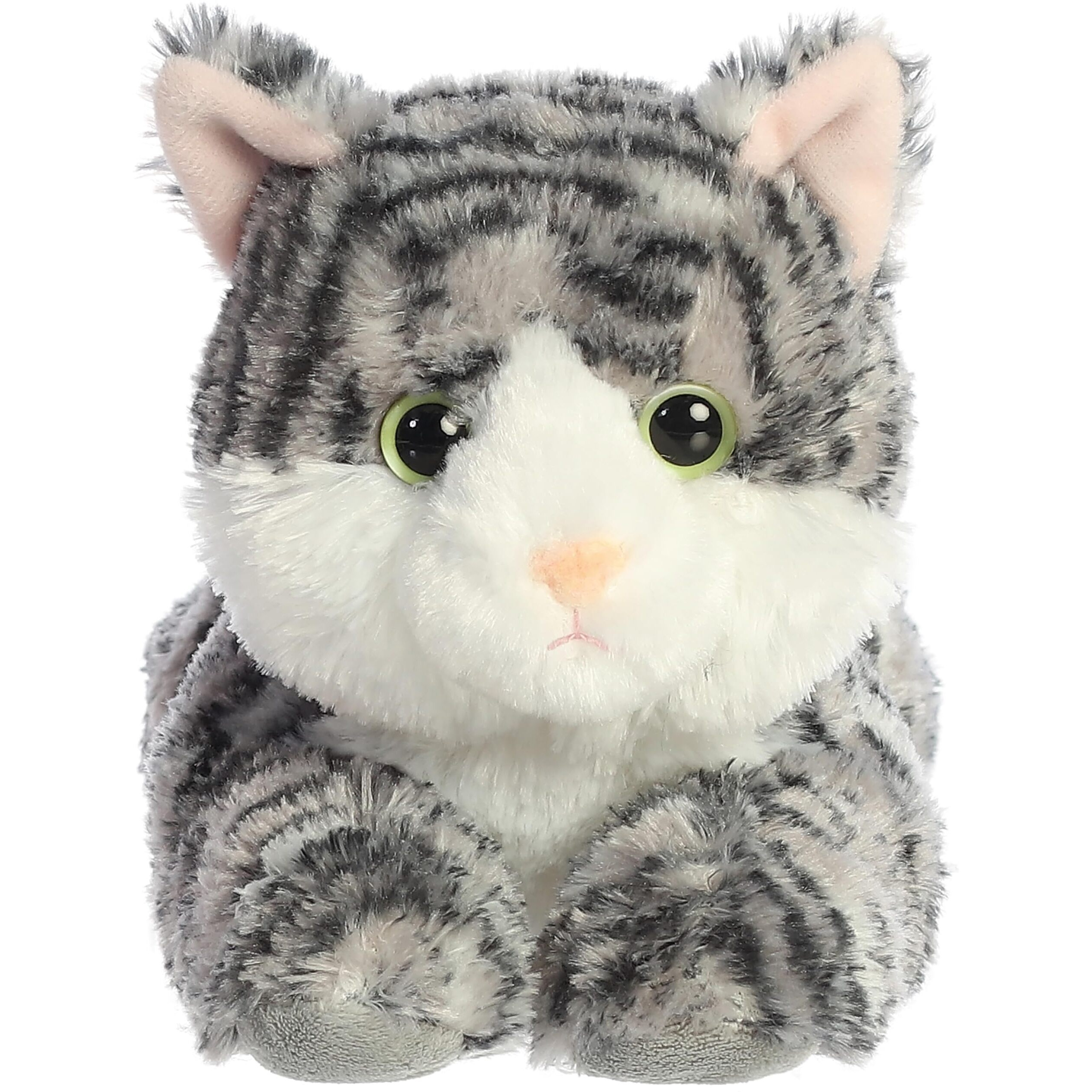 Aurora Adorable Flopsie Lily Stuffed Animal - Playful Ease - Timeless Companions - Gray 12 Inches