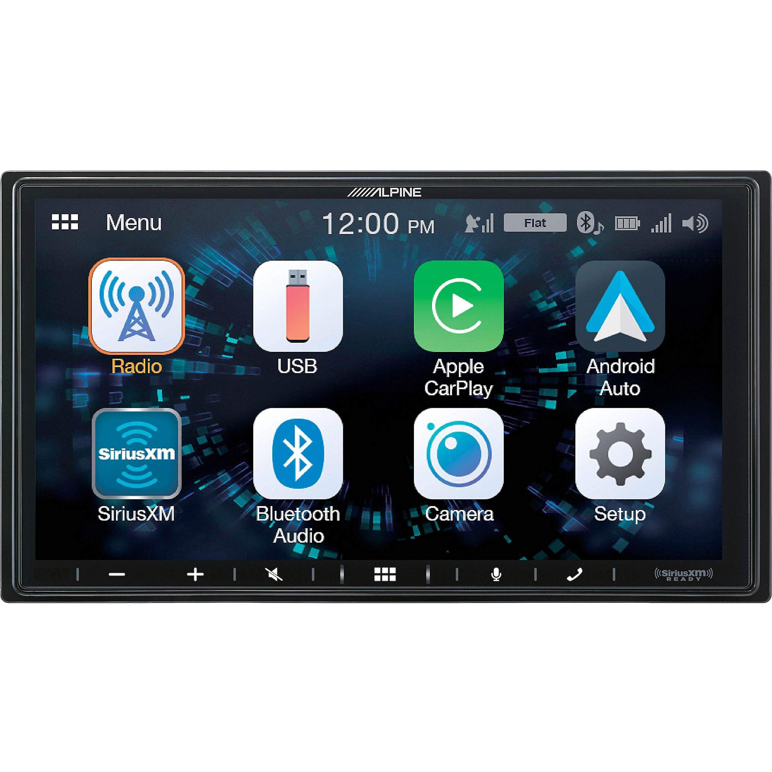 Alpine Ilx-W650 7"" Double Din Touchscreen Digital Multimedia Receiver With Bluetooth, Apple Carplay And Android Auto