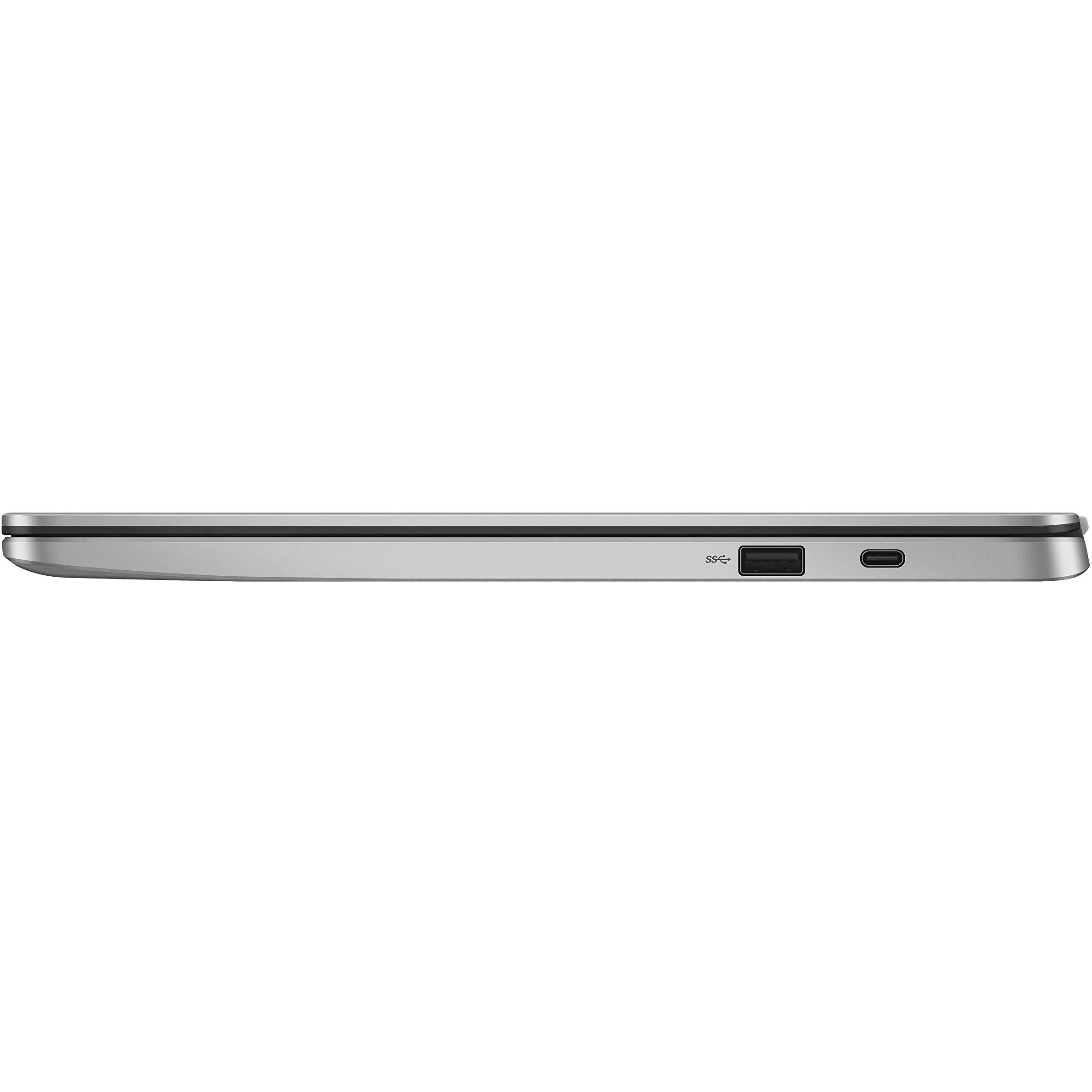 Asus Chromebook C423Na, 14"" Hd Nano-Edge Display, Intel Processor N3350, 4Gb Ddr4, 64Gb Emmc, Chrome Os