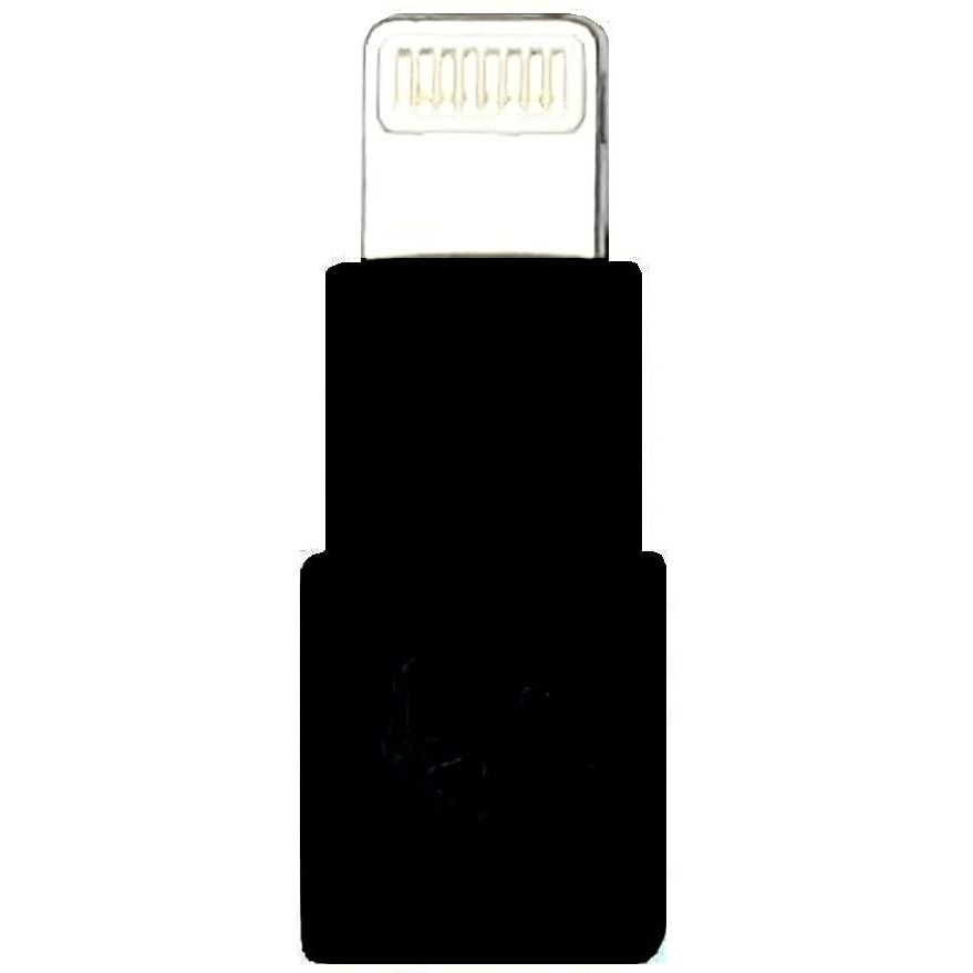 Kokkia Slim_Lightning_Extender_Black  Tiny, Slim Male To Female Lightning Extender, Compatible With Iphone, Ipad, Ipod With 8-Pin Lightning Connector. Compatible I10L, 10L_Pro Splitter.