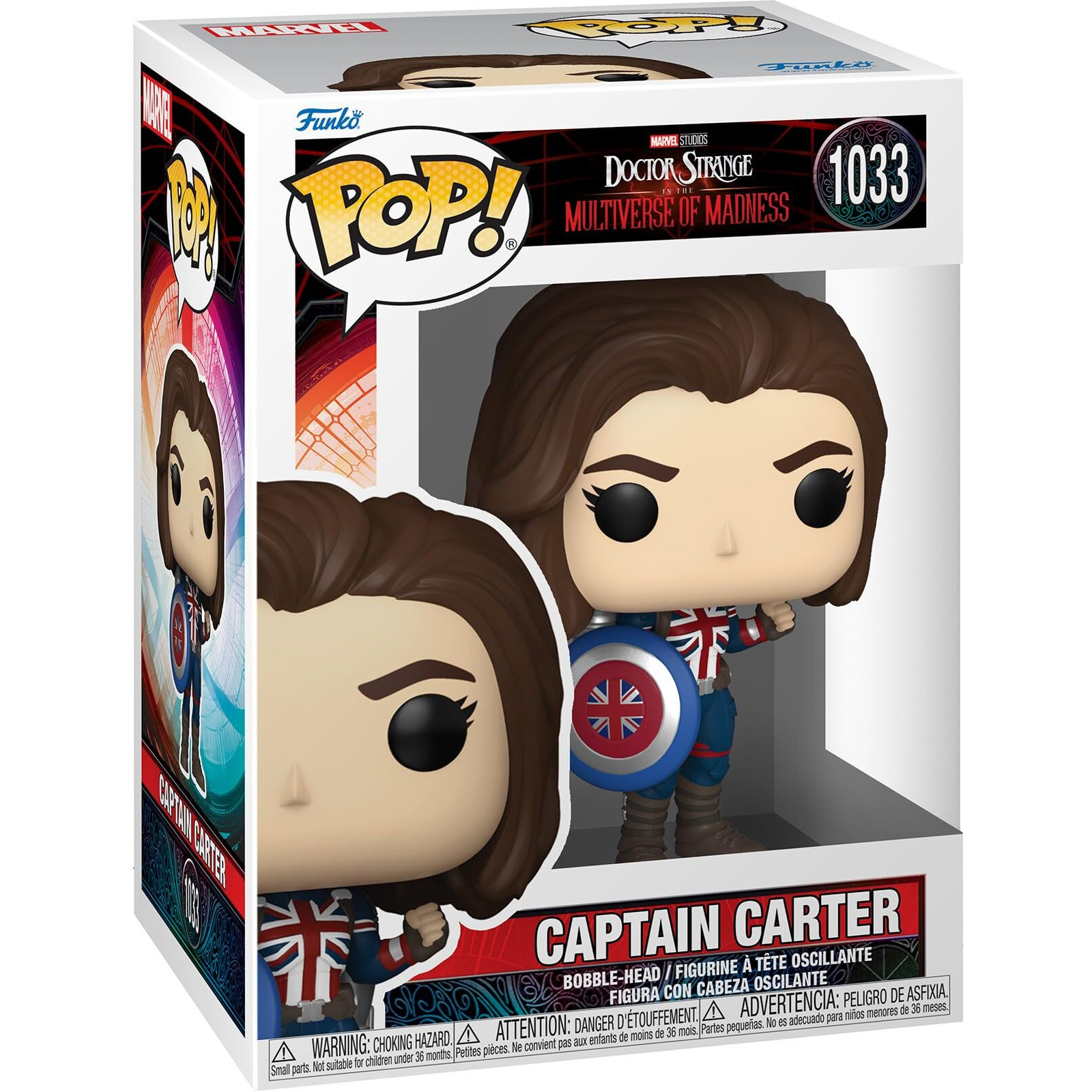 Funko Pop Marvel Doctor Strange Multiverse Of Madness - Captain Carter