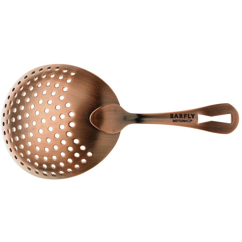 Barfly Bar Strainer, Antique Copper