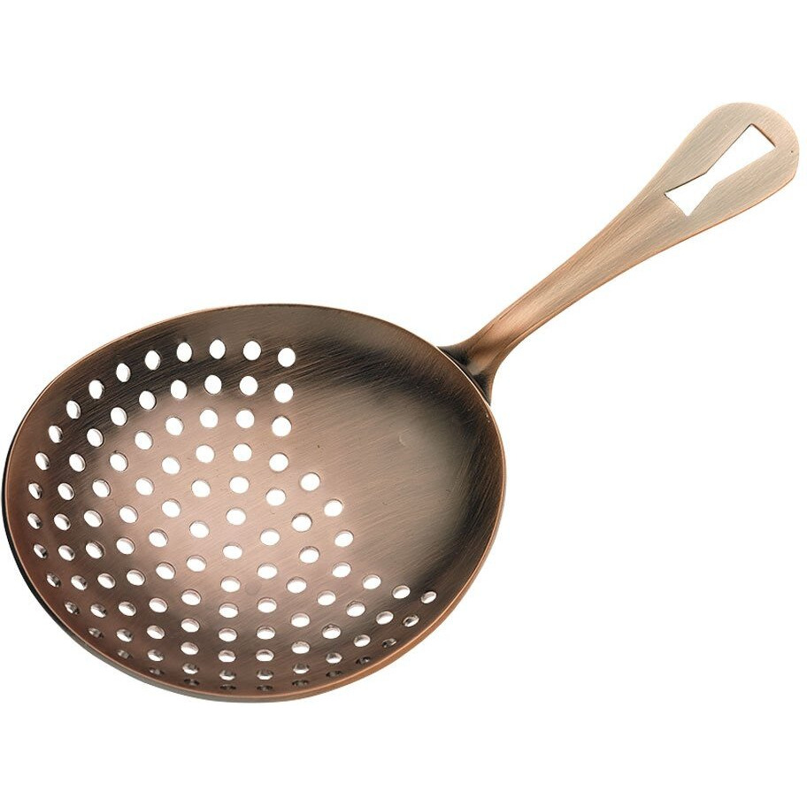 Barfly Bar Strainer, Antique Copper