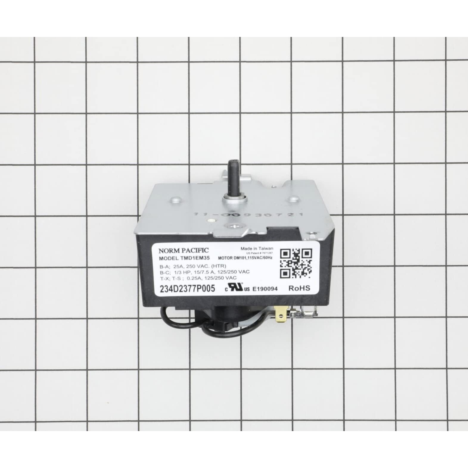 Tmd1Em35 234D2377P005 Dryer Timer Replacement For Ge Gtx22Eask0Ww Gtd33Eask0Ww Gtx33Eask0Ww, Hotpoint Htx21Eask0Ww Dryer