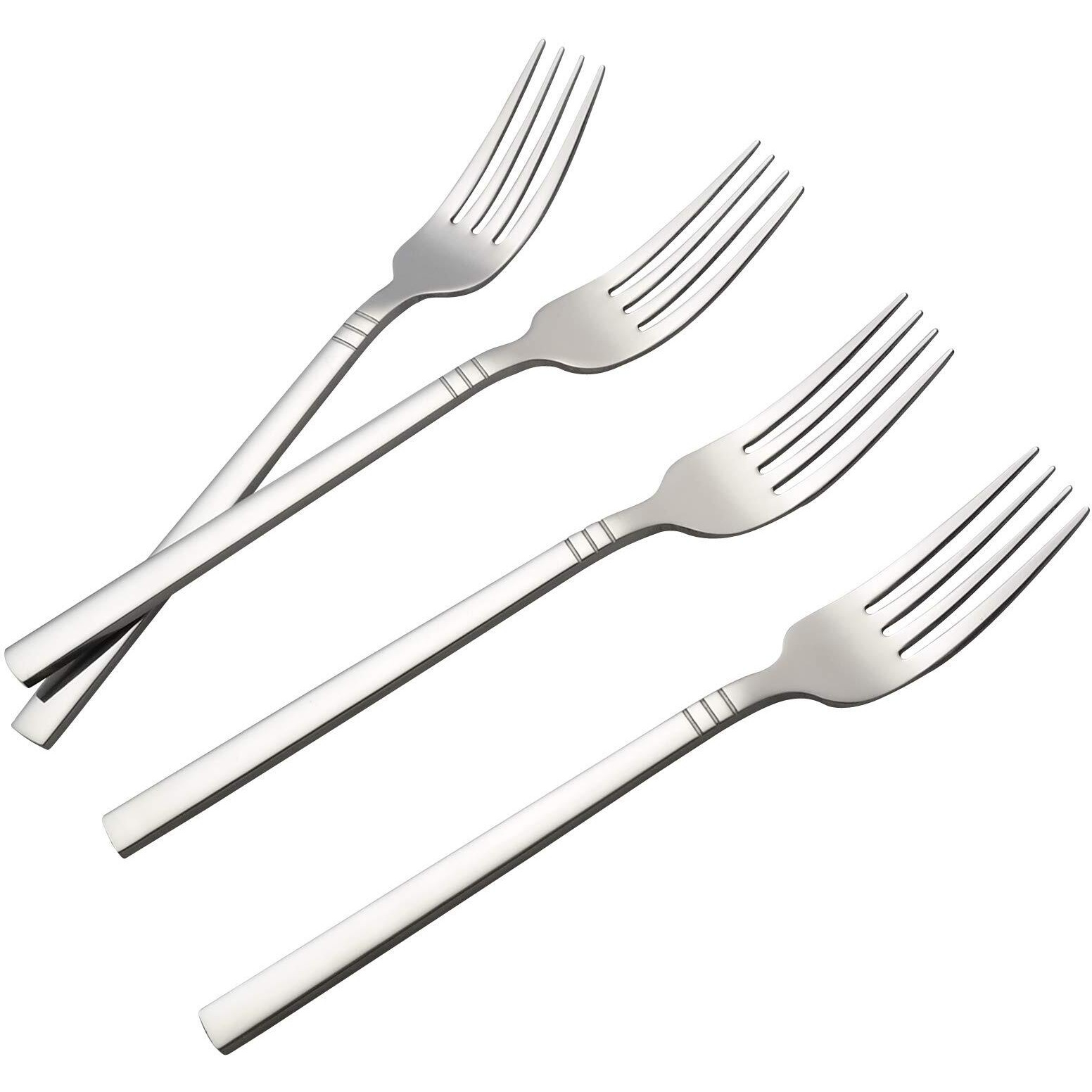 Morcte Stainless Steel Dinner Fork, 12 Pieces Fork