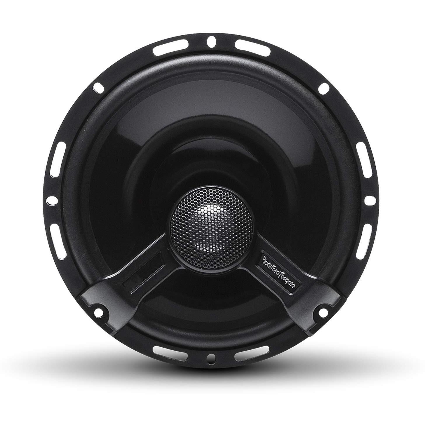 Rockford Fosgate T1650 Power 6.5"" 2-Way Coaxial Full Range Speakers - Black (Pair)