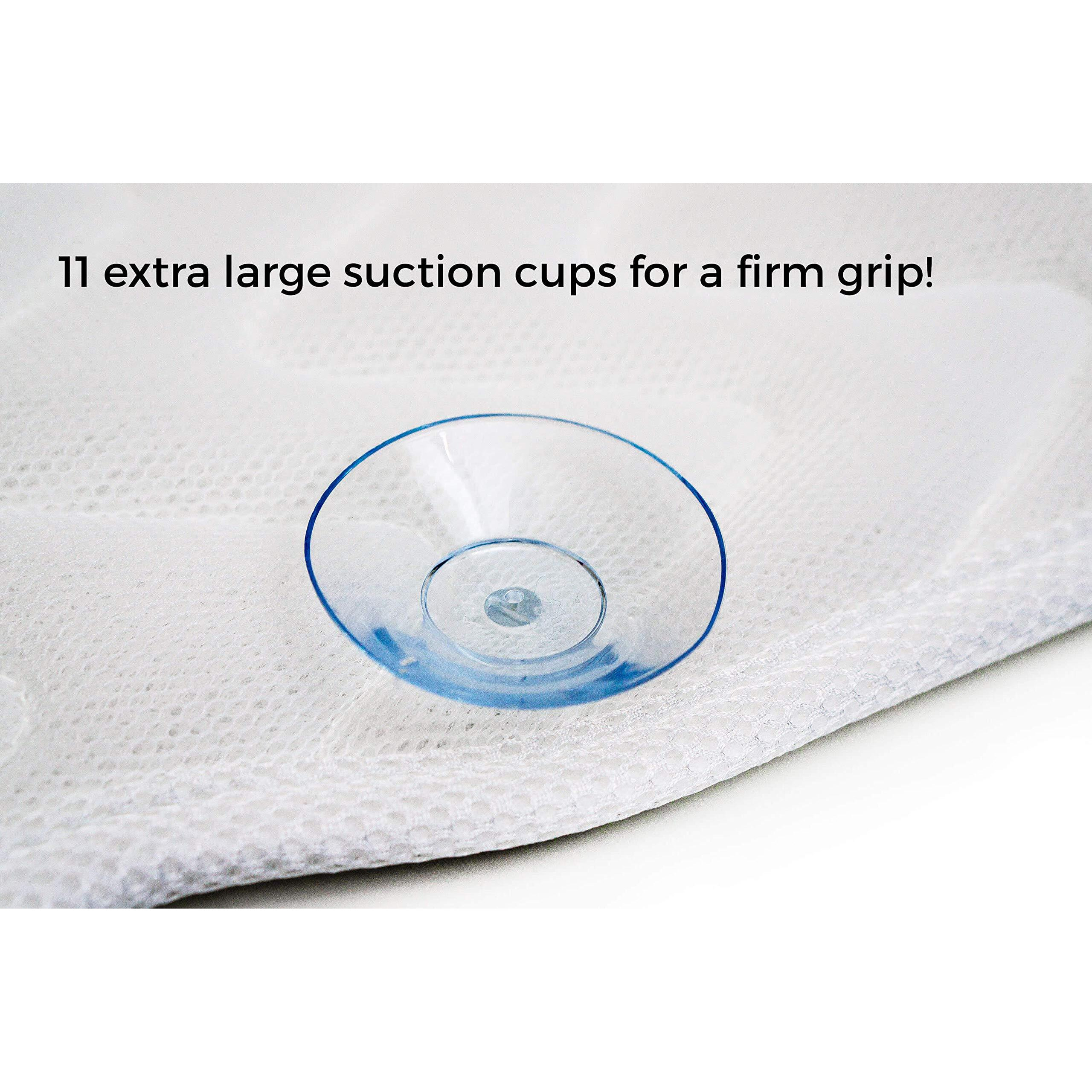 Full Body Bath Pillow - Non-Slip, Plus Konjac Bath Sponge, Luxurious Mat, Bath Pillows For Tub Neck And Back Support