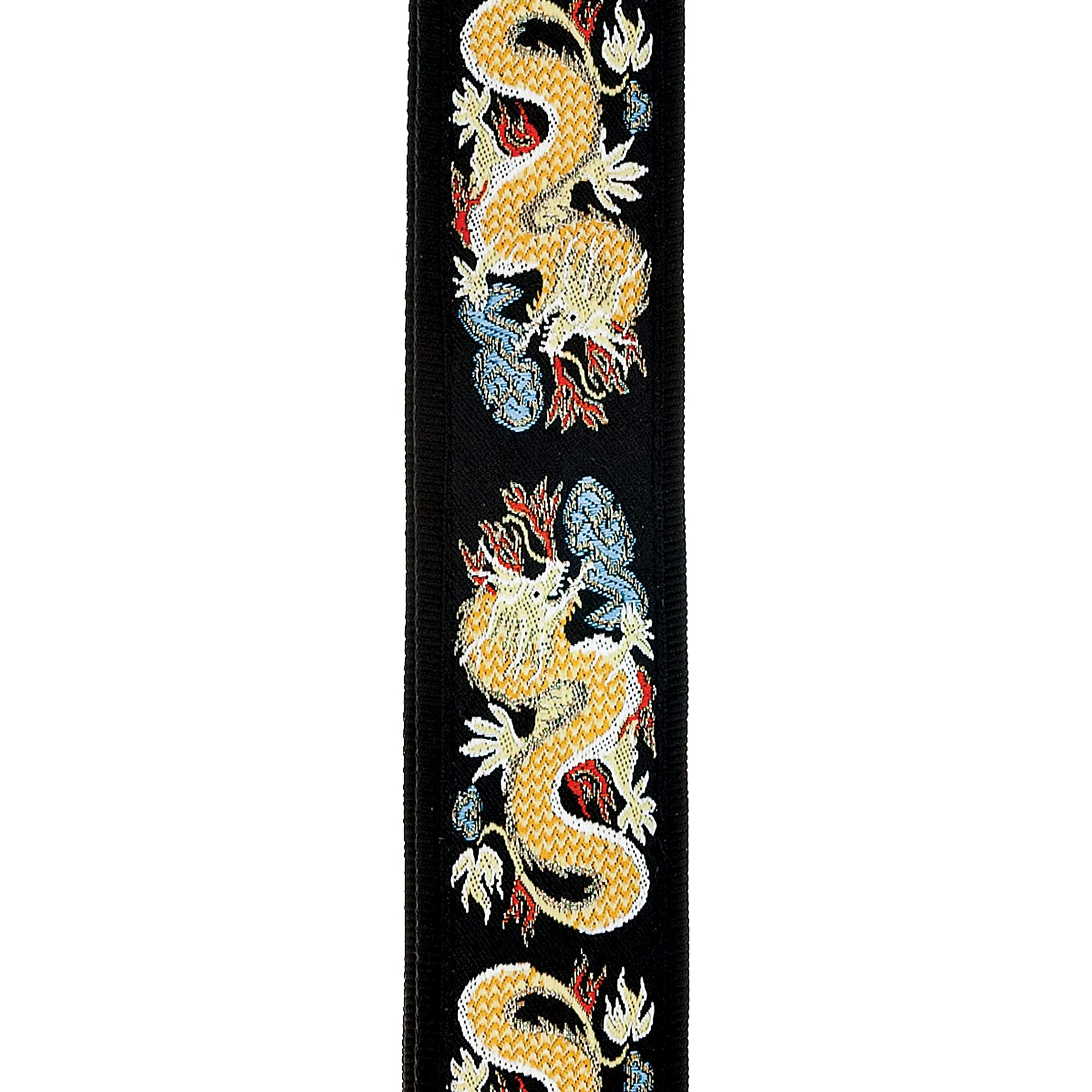D'Addario Accessories Guitar Strap - Guitar Accessories - Electric Guitar Strap, Acoustic Guitar Strap, Acoustic Electric Guitar Strap & Bass Guitar Strap - Woven - Dragon