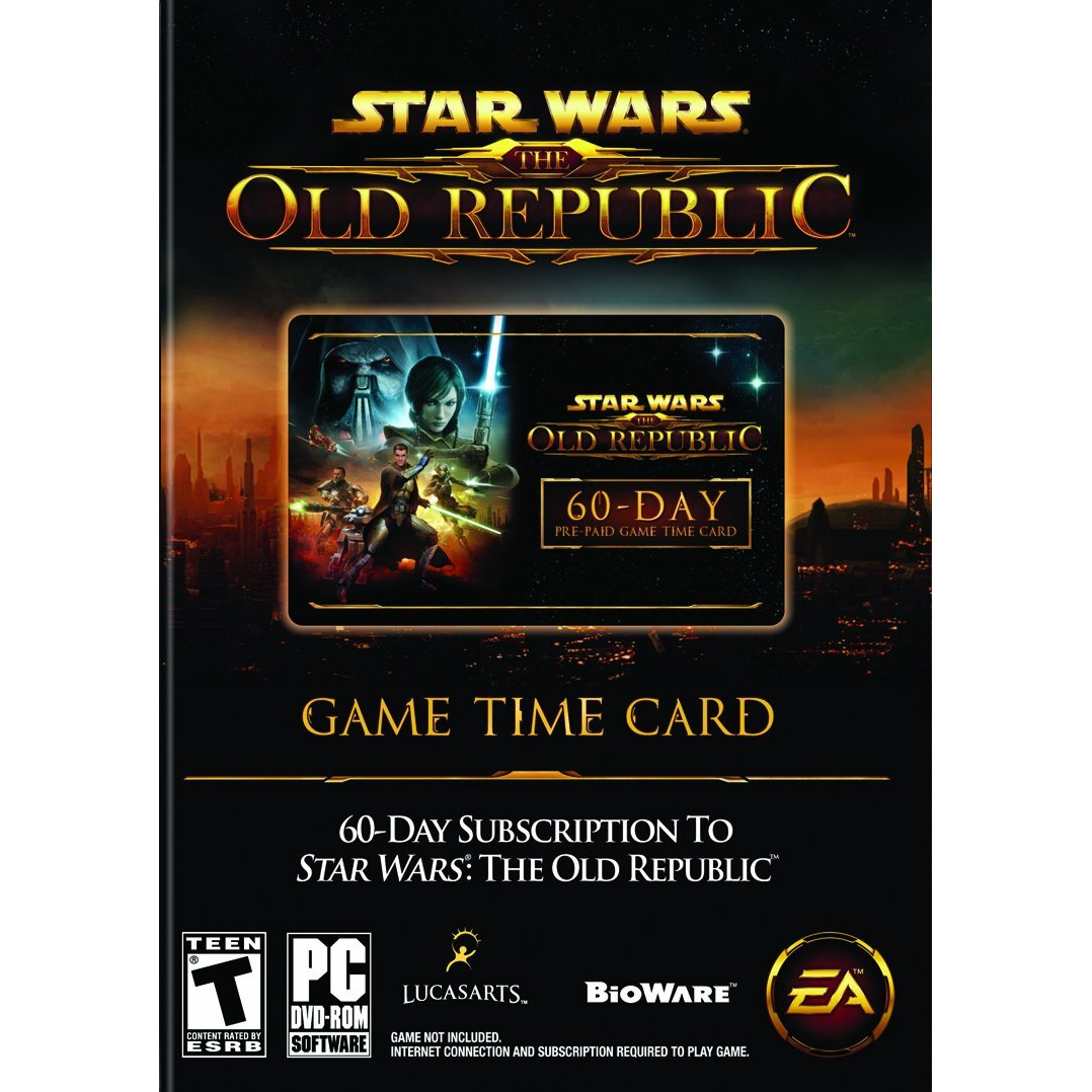 Star Wars The Old Republic 60-Day Pre-Paid Time Card - Pc