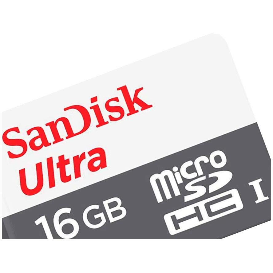 Sandisk Ultra Sdsqunb-016G-Gn3Mn 16Gb 48Mb/S Uhs-I Class 10 Microsdhc Card