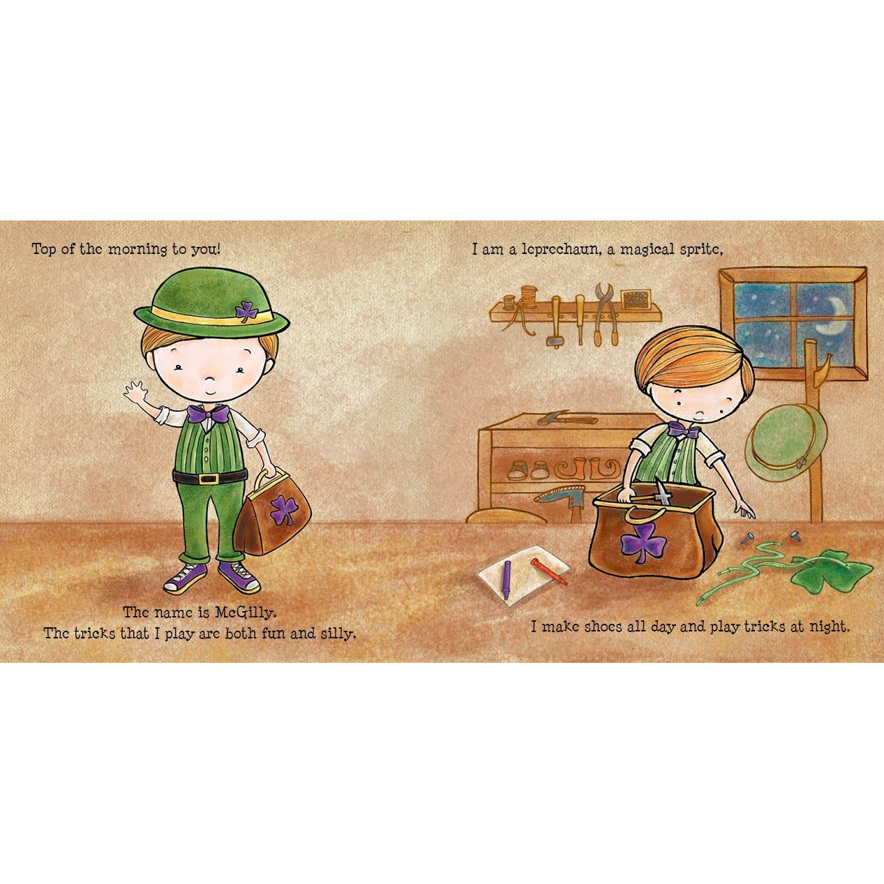 Silly Mcgilly, Children's Birthday Gift, Irish Gift