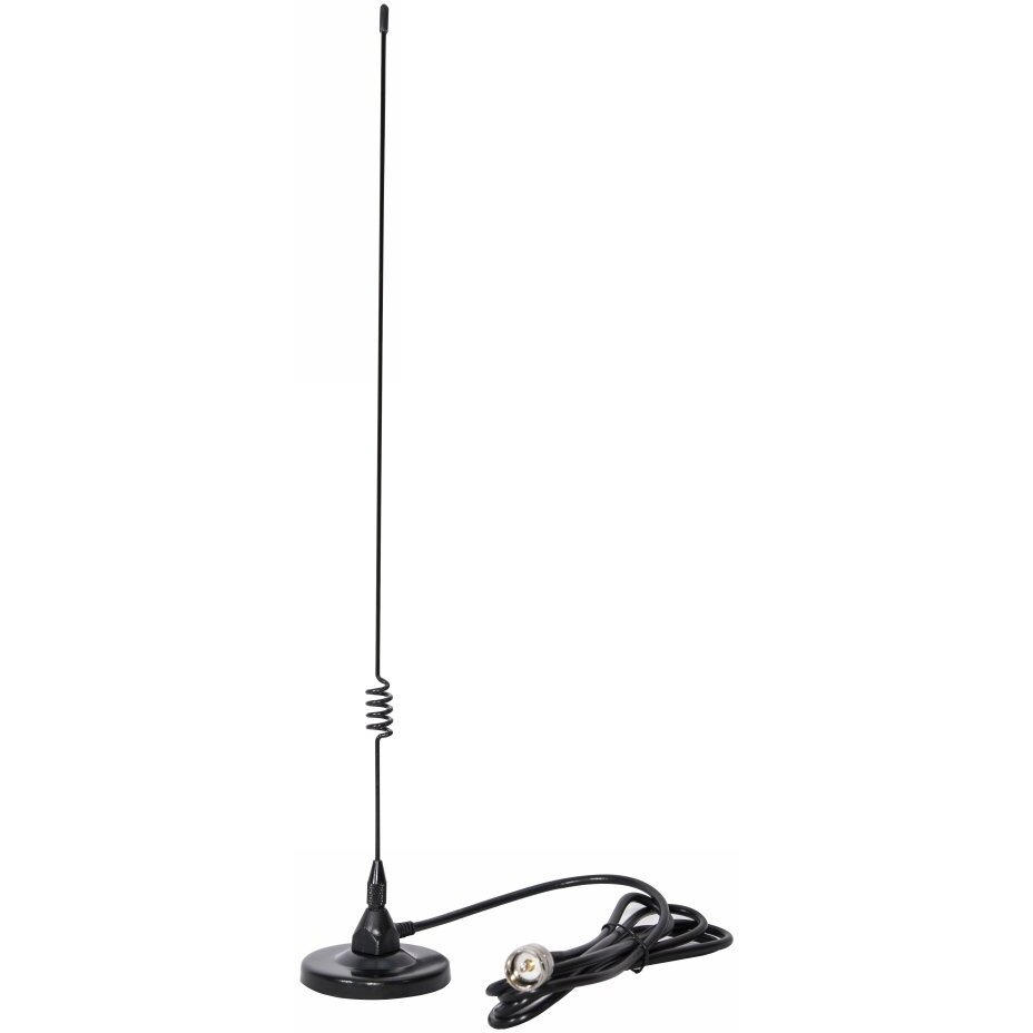 Dualband Antenna 2Meter 70Cm Mobile Vhf/Uhf Ham Radio (137-149, 437-480 Mhz) Mag Mount Magnet Base Pl-259 Connector, 10 Ft Rg58 Cable