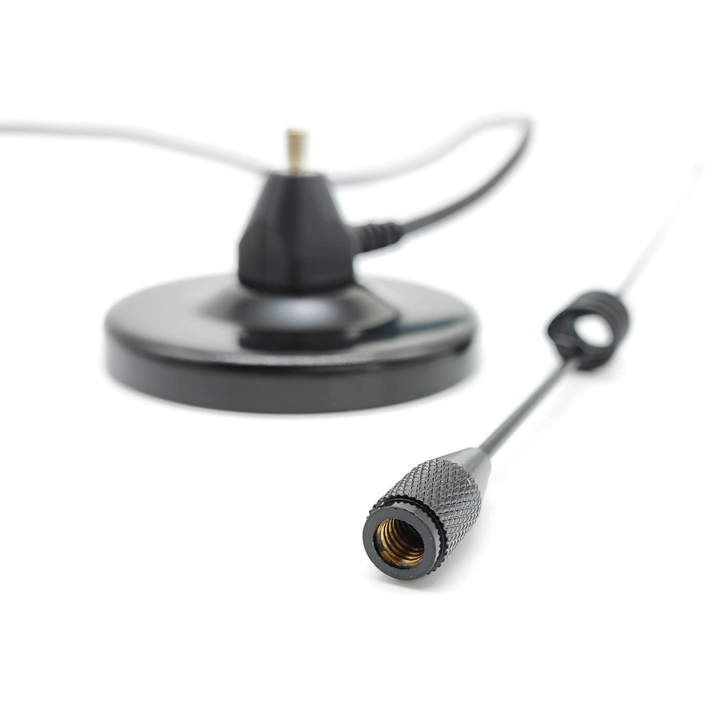 Dualband Antenna 2Meter 70Cm Mobile Vhf/Uhf Ham Radio (137-149, 437-480 Mhz) Mag Mount Magnet Base Pl-259 Connector, 10 Ft Rg58 Cable