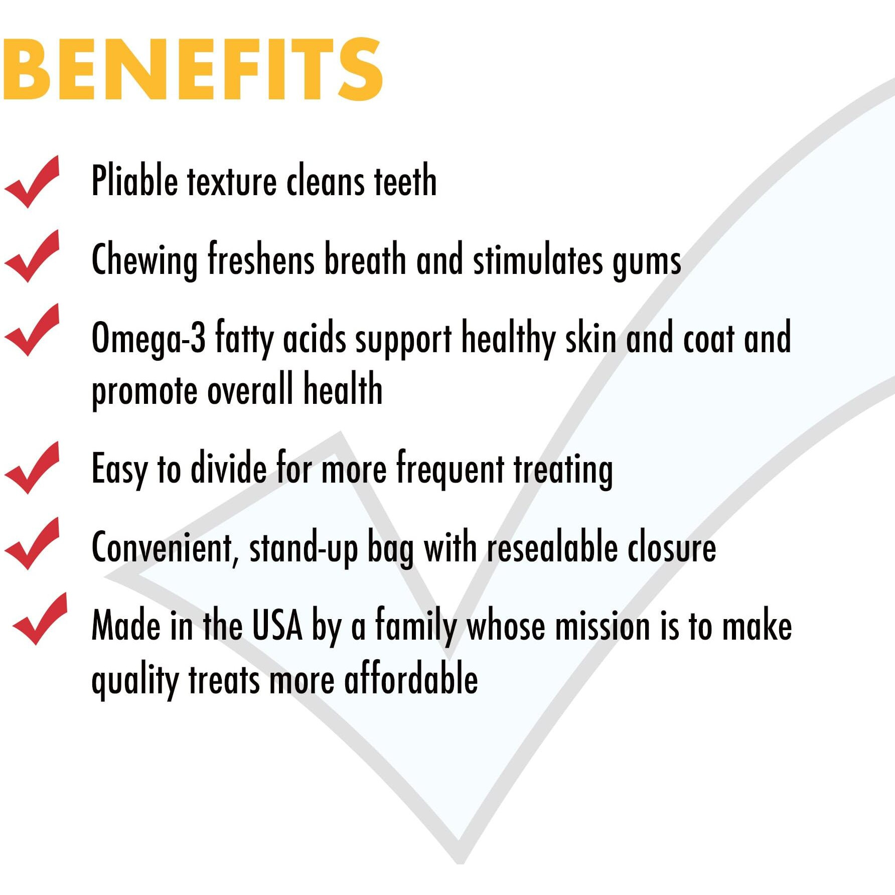 Checkups Dental Dog Treats, 24 Treats - 48 Oz.